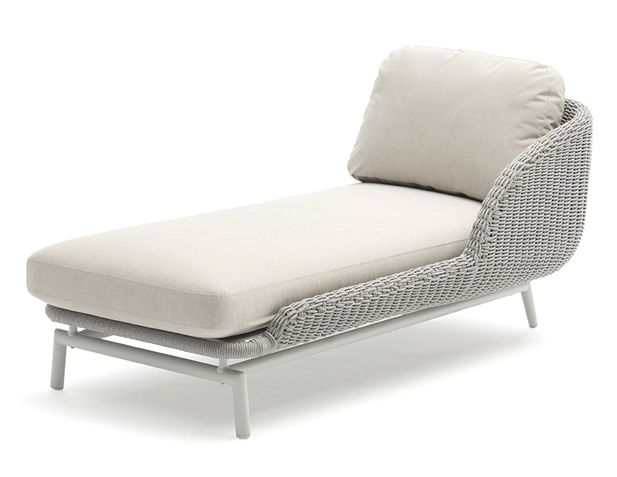 Mindi Left Hand Outdoor Chaise - Euro Living Furniture