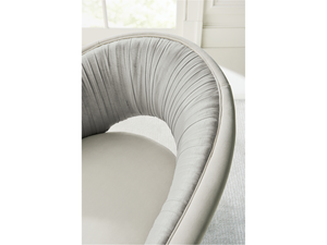 Desmond A Com-Pleat Turn Around Chair in Soft Silver - Euro Living Furniture