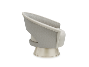 Desmond A Com-Pleat Turn Around Chair in Soft Silver - Euro Living Furniture