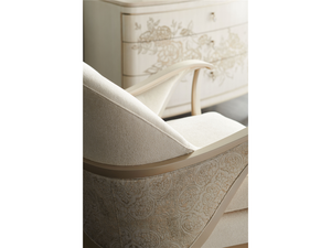 Desmond Curtsy Chair in Pearl - Euro Living Furniture