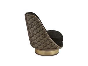 Desmond Go For a Spin Chair in Harvest Bronze - Euro Living Furniture