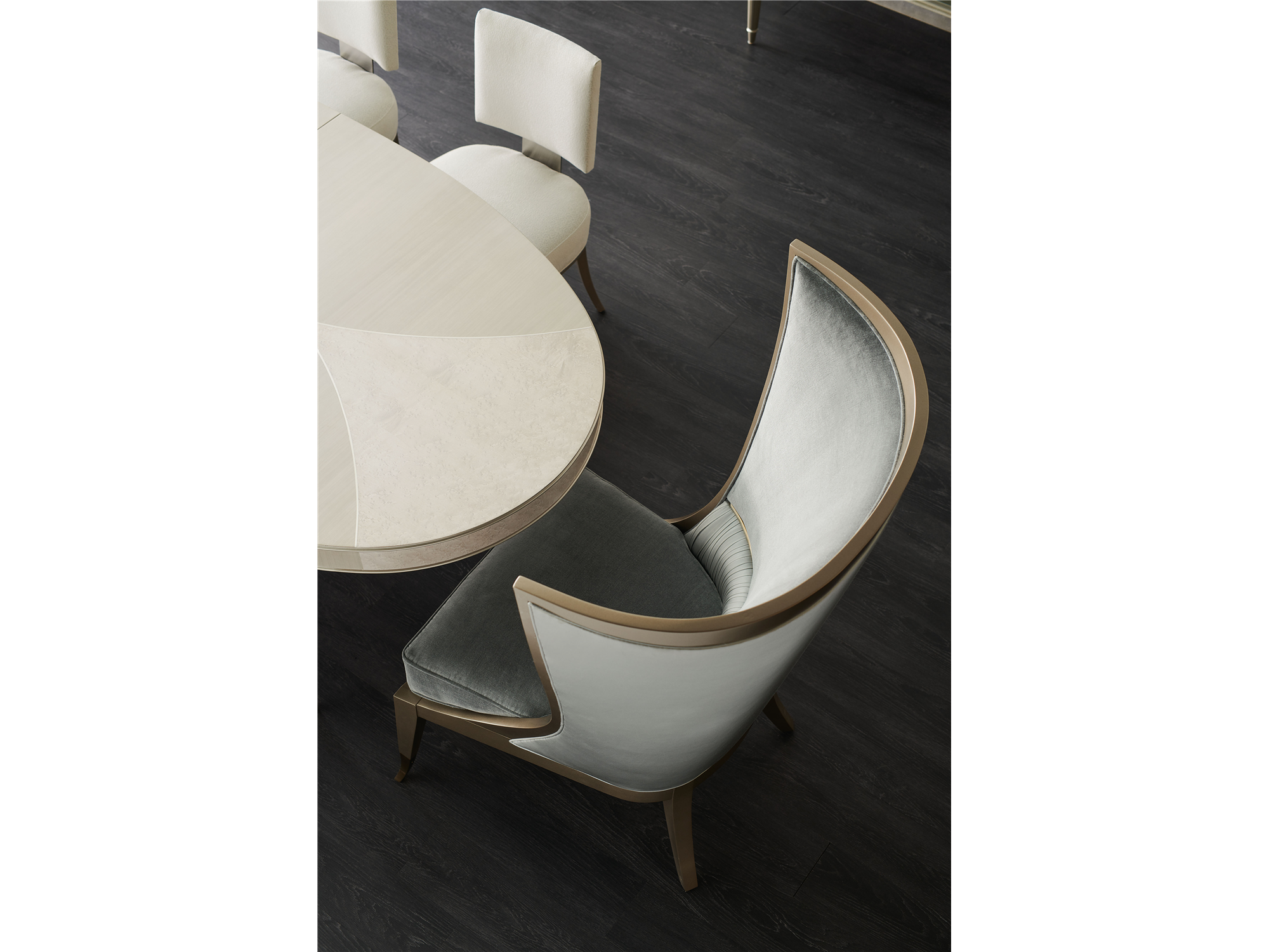 Babs Reserved Seating Dining Chair - Euro Living Furniture