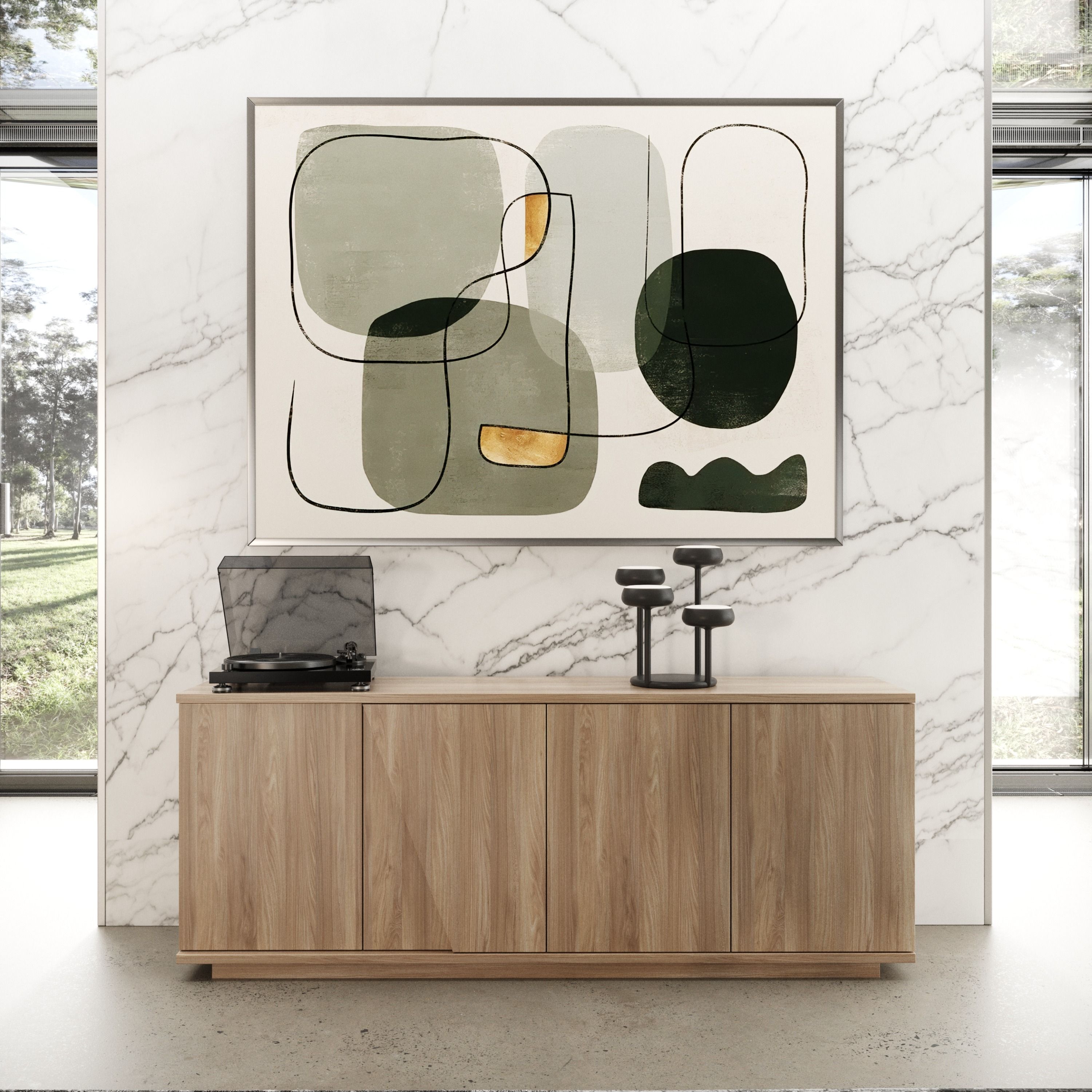 Poly Buffet - Euro Living Furniture