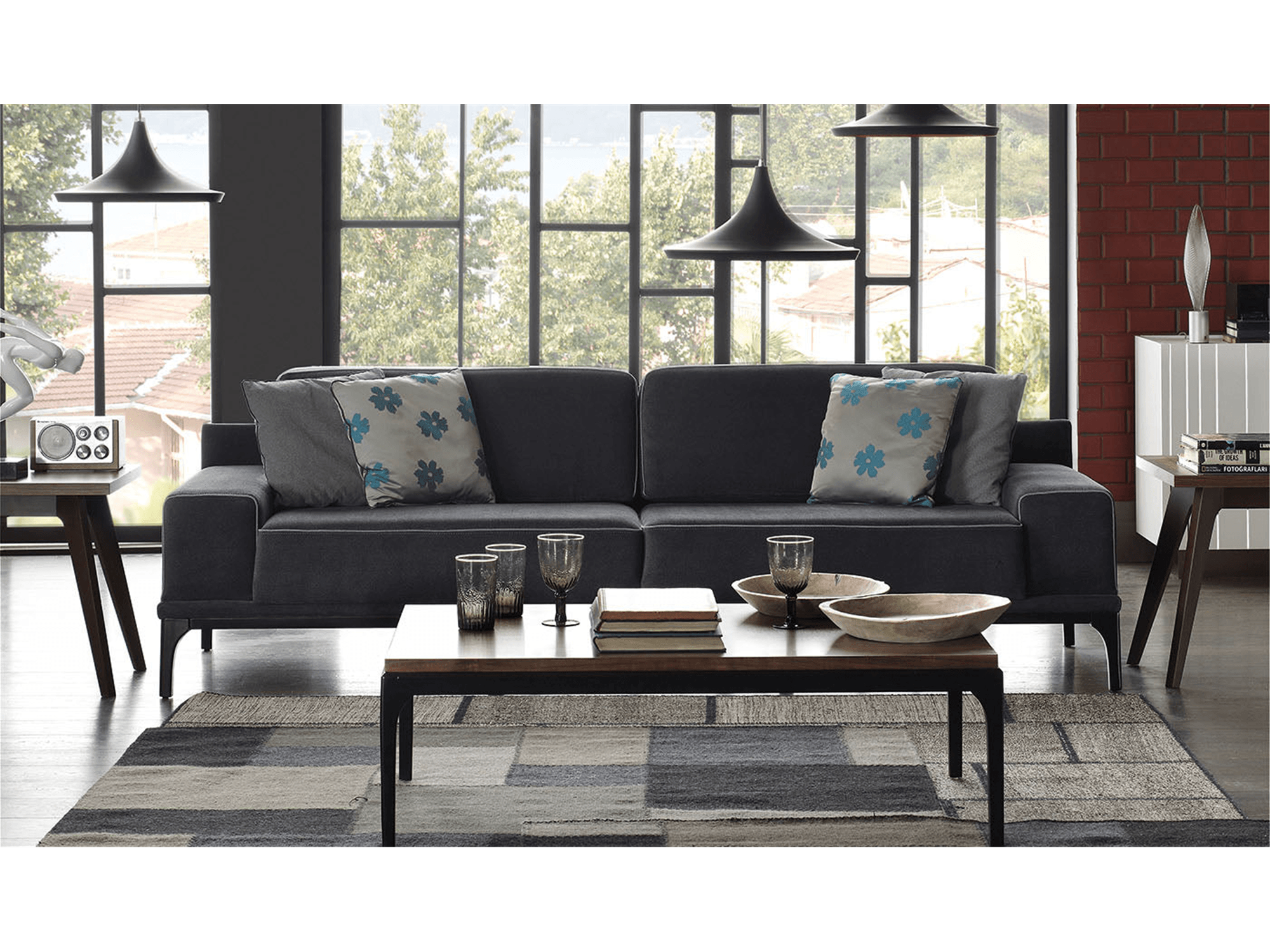 Krista Living Room Collection - Euro Living Furniture