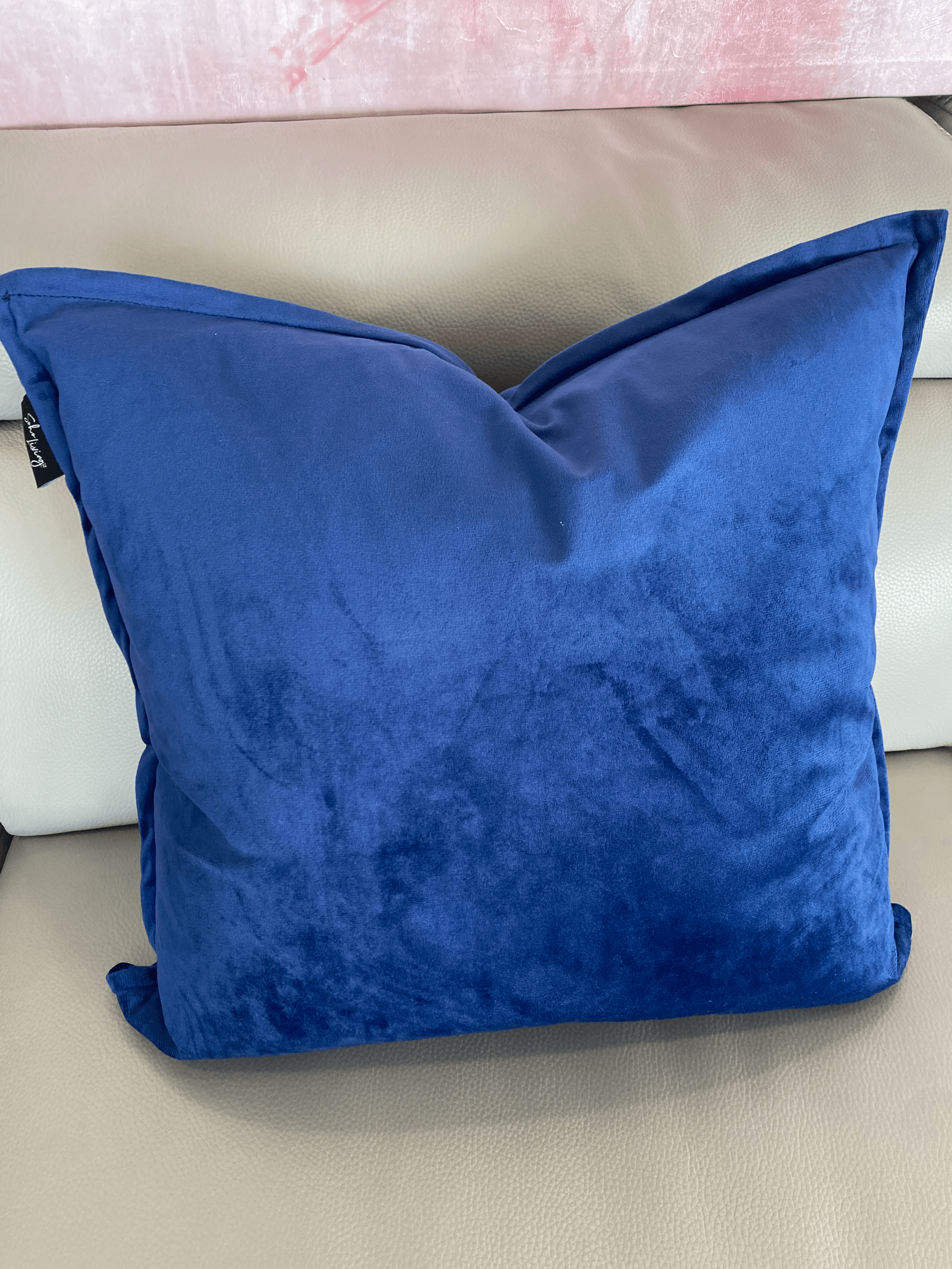 Royal Blue Throw Pillow - Euro Living Furniture