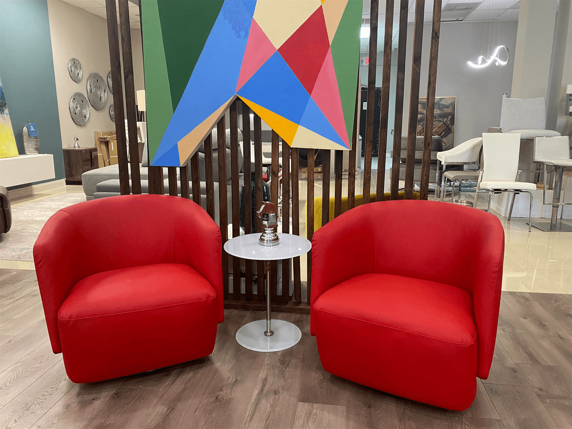 Patricia Accent chairs (Set of 2) - Euro Living Furniture