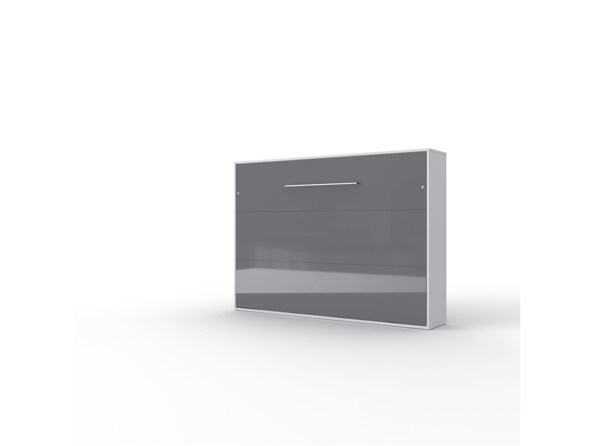 BETH Horizontal European FULL XL Wall Bed with LED - Euro Living Furniture