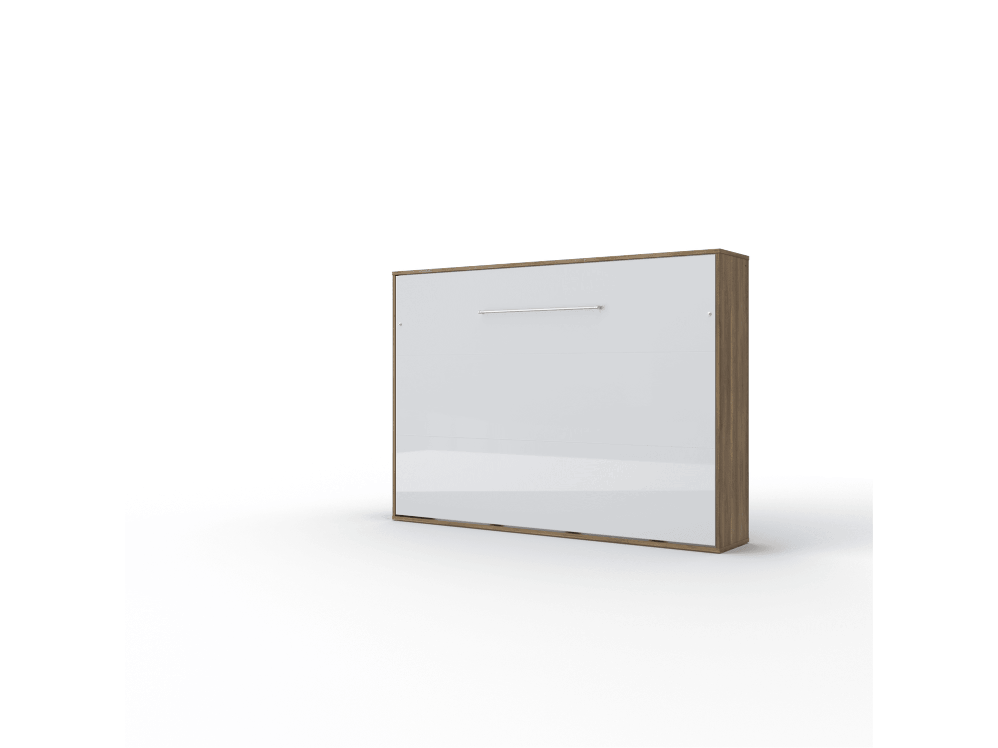 BETH Horizontal European FULL XL Wall Bed with LED - Euro Living Furniture