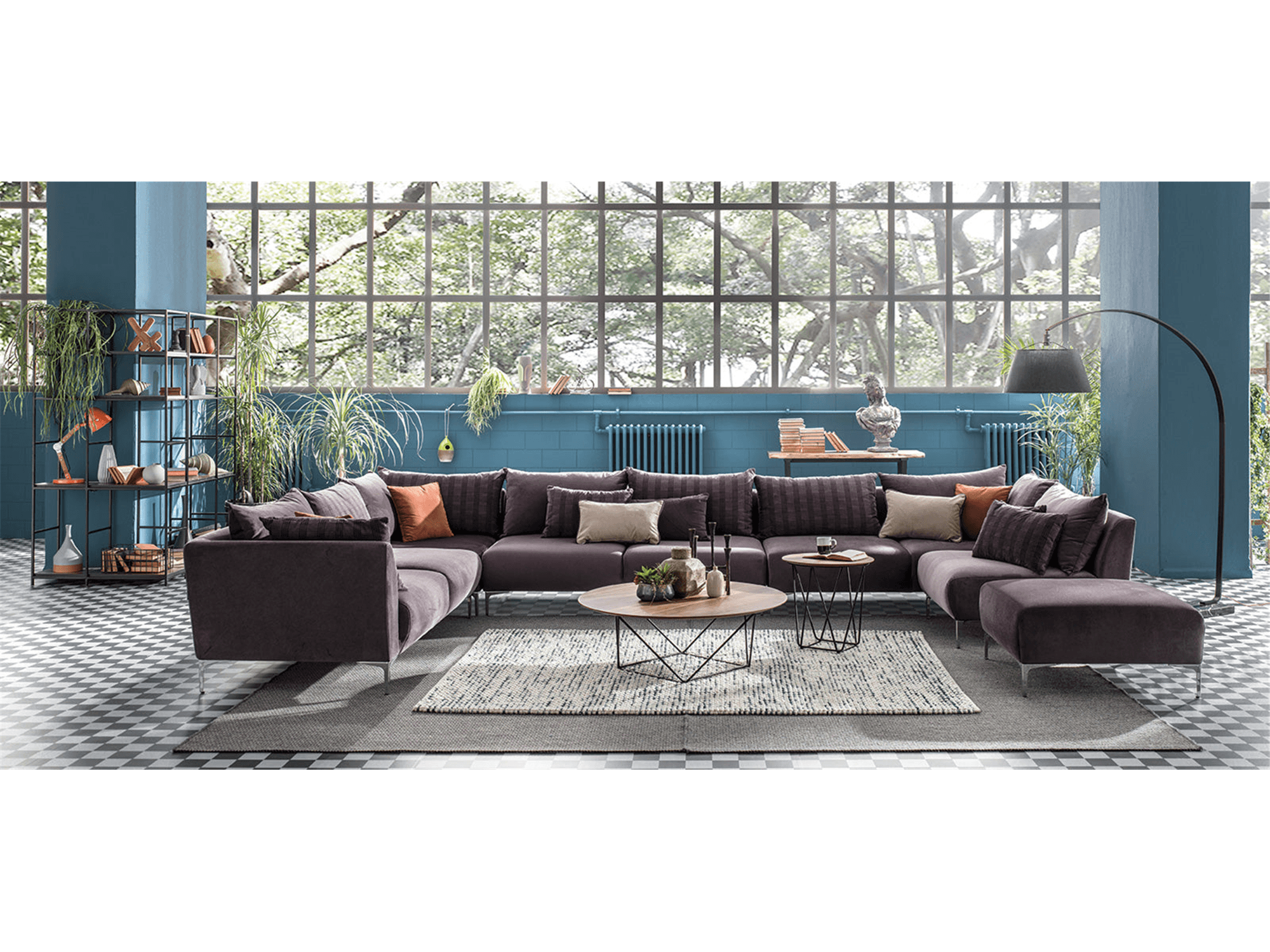 May Sectional - Euro Living Furniture