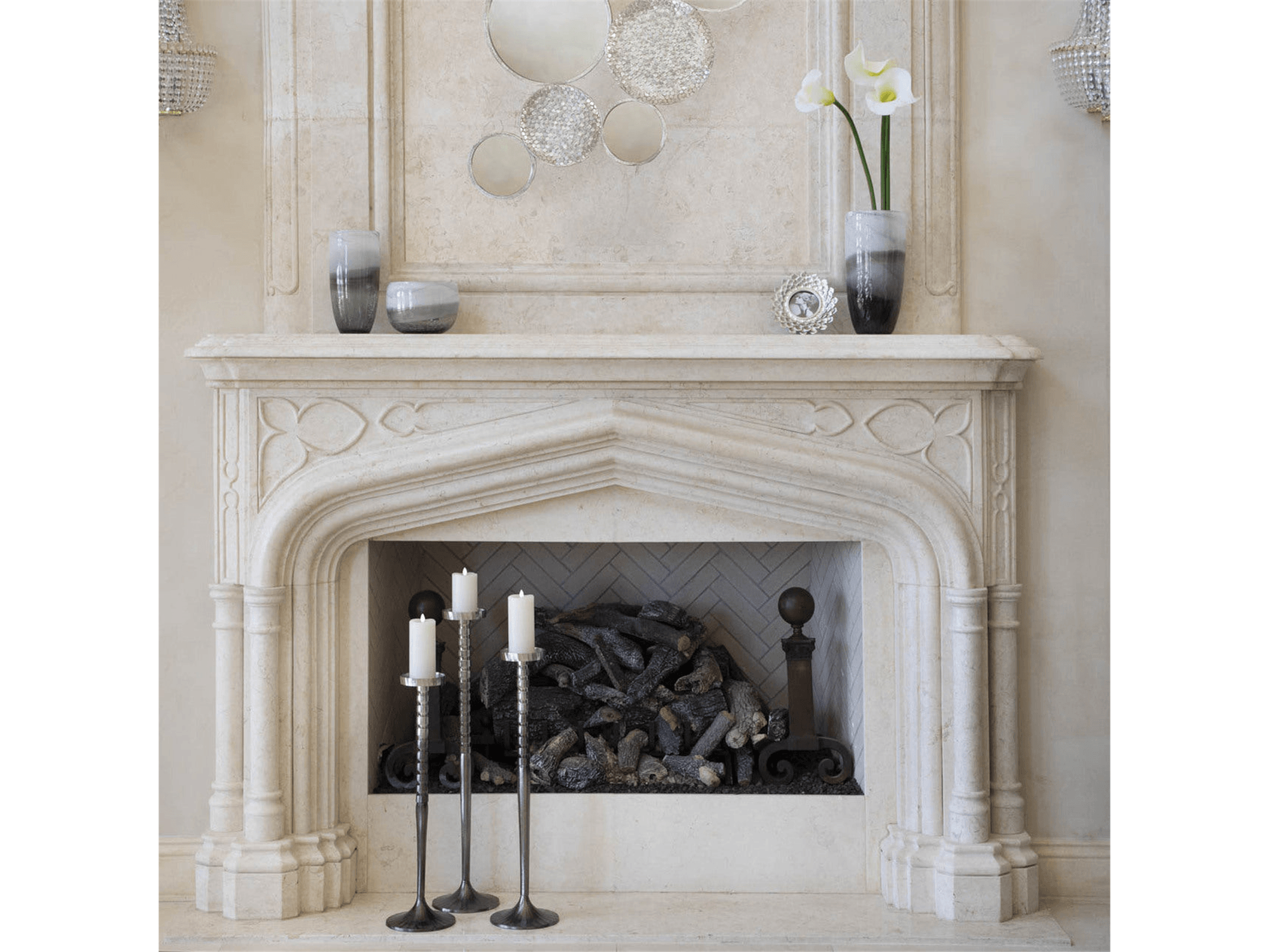 Pillar Candle Sticks - Euro Living Furniture