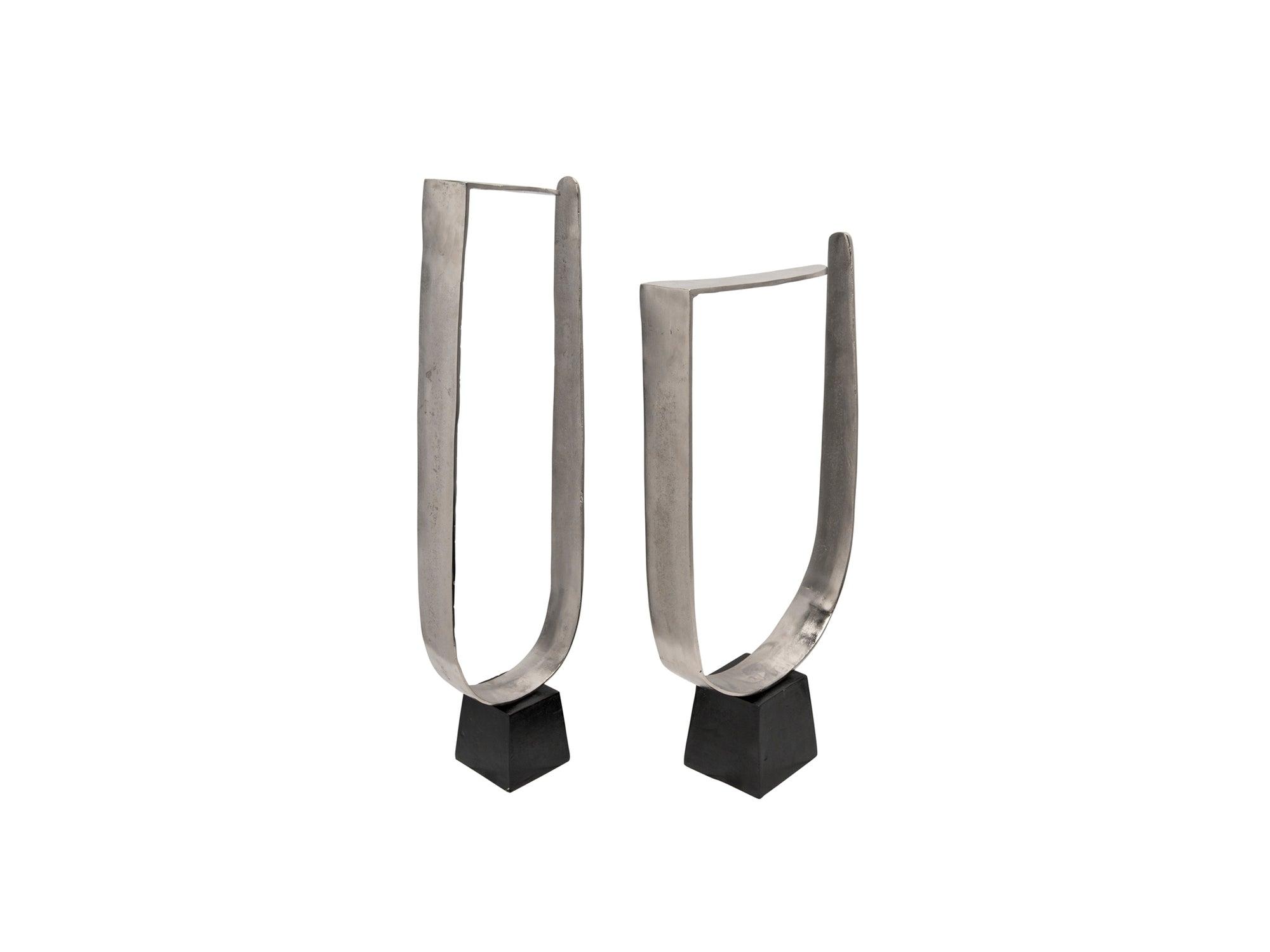 U Aluminum Sculptures - Euro Living Furniture