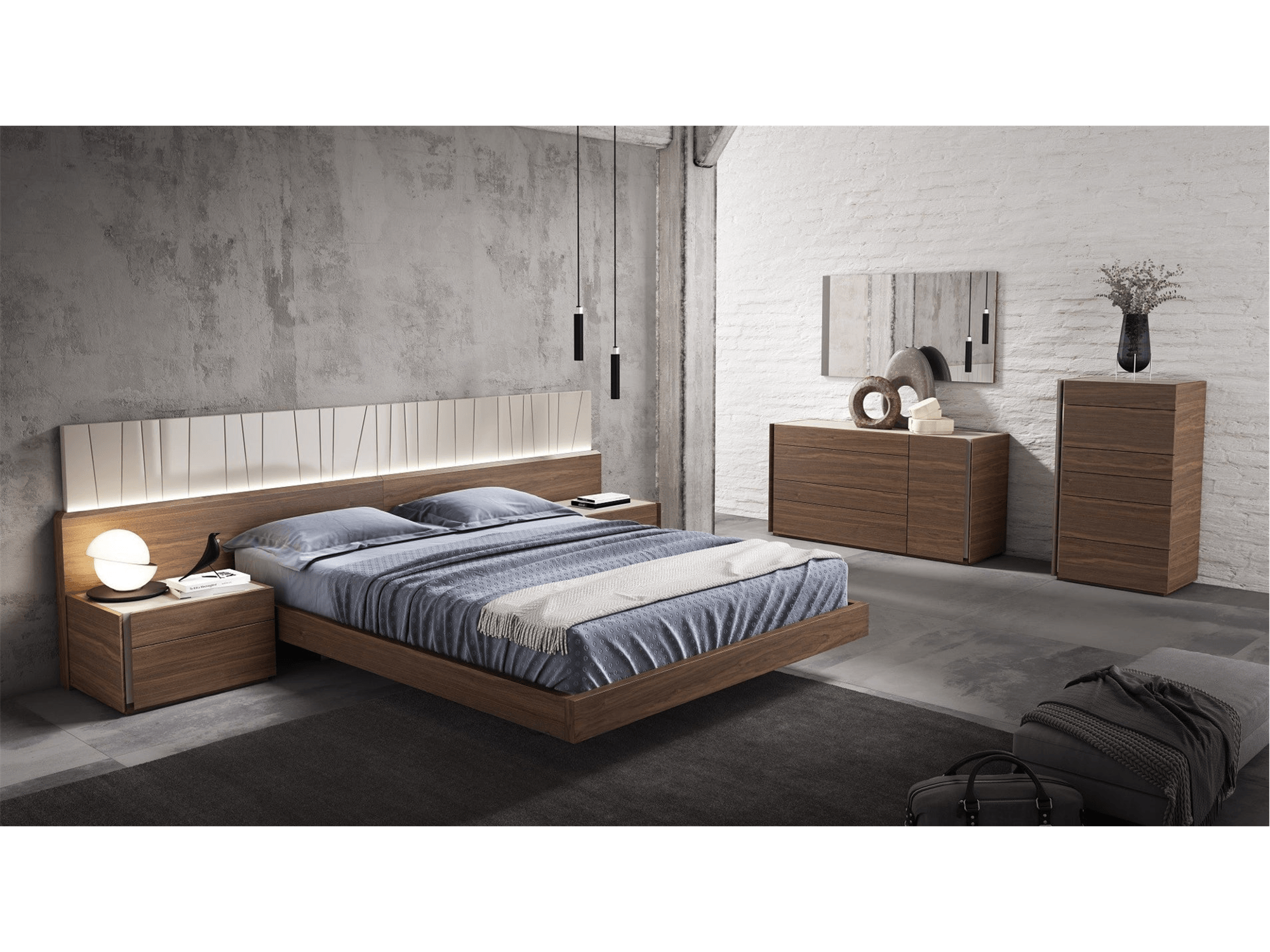 Pablo Bedroom Collection - Euro Living Furniture