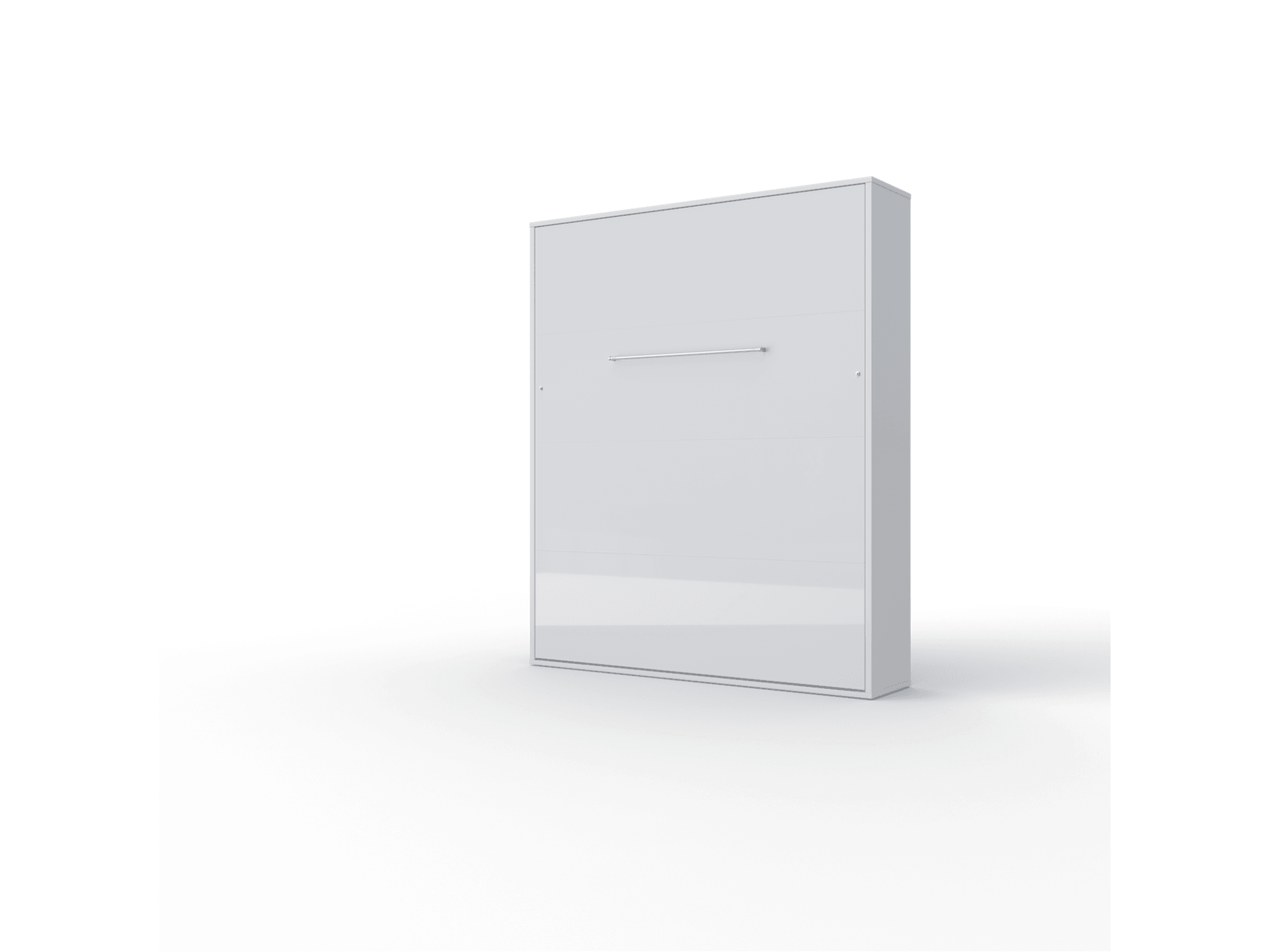 BETH Vertical European Queen Wall bed with LED - Euro Living Furniture