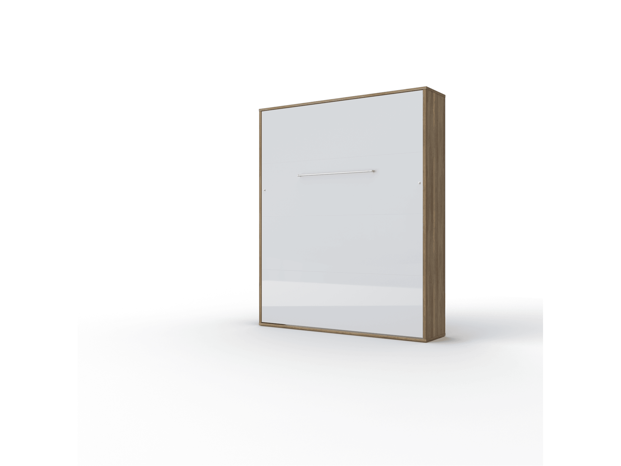 BETH Vertical European Queen Wall bed with LED - Euro Living Furniture