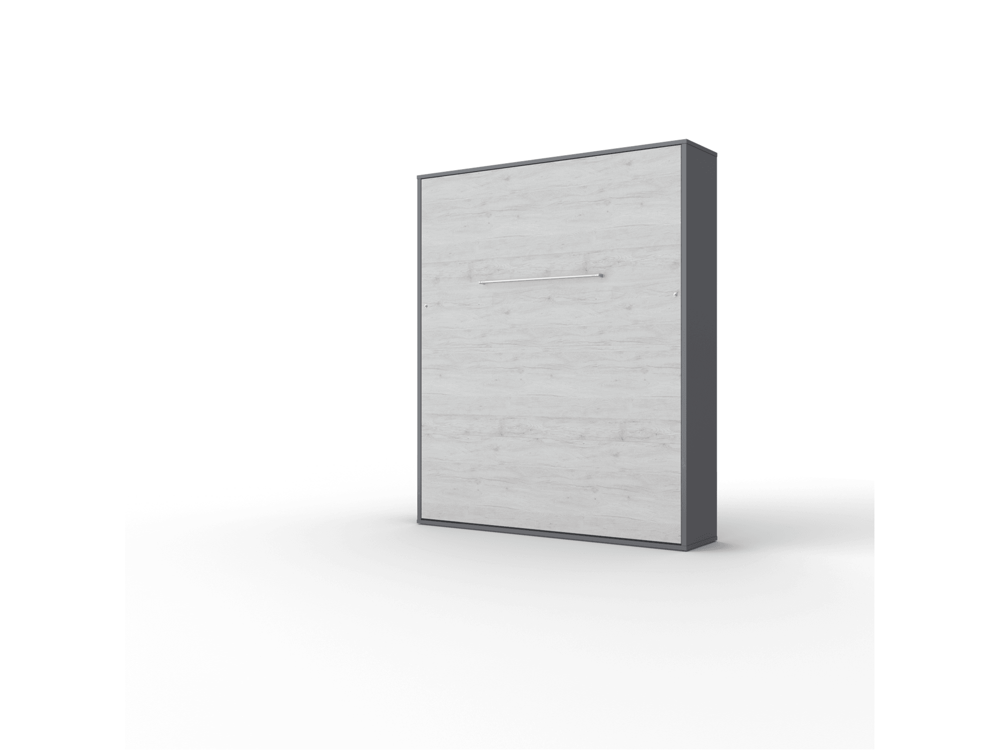 BETH Vertical European Queen Wall bed with LED - Euro Living Furniture