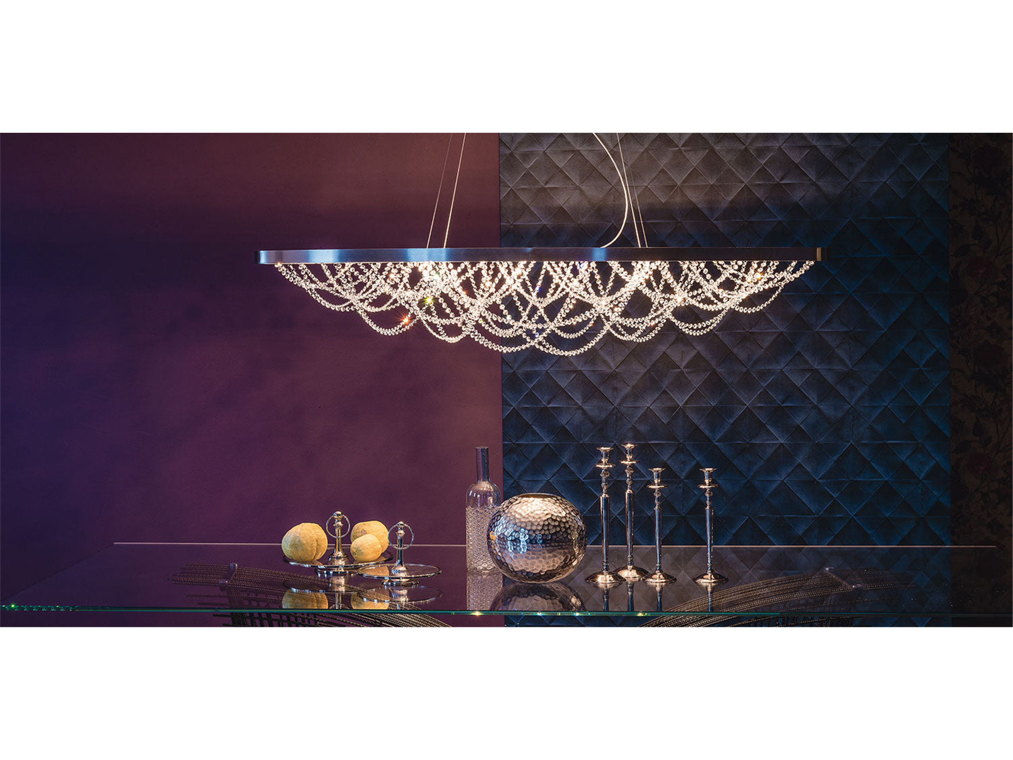 Cristal Chandelier - Euro Living Furniture