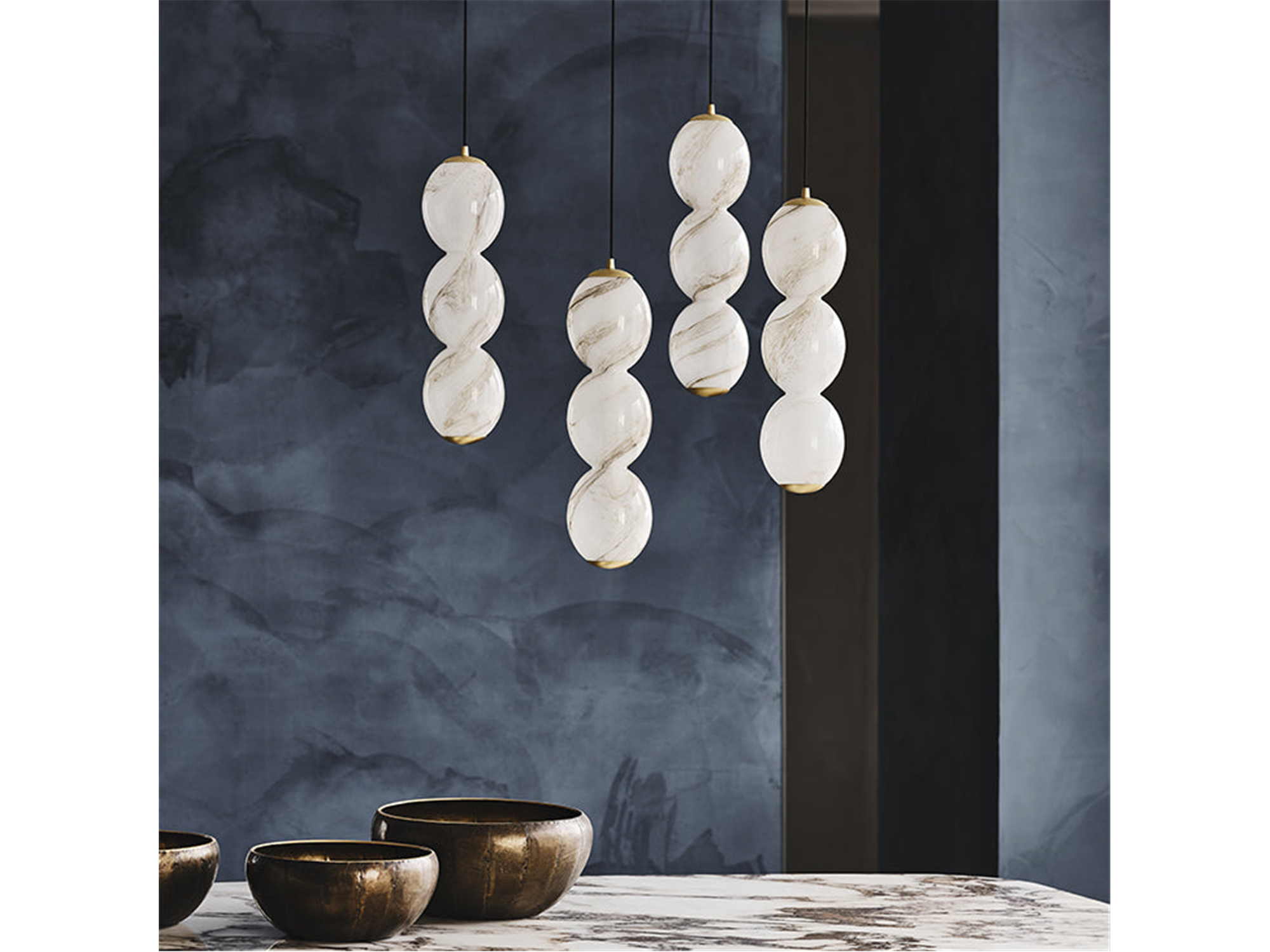 Zanziball Chandelier - Euro Living Furniture