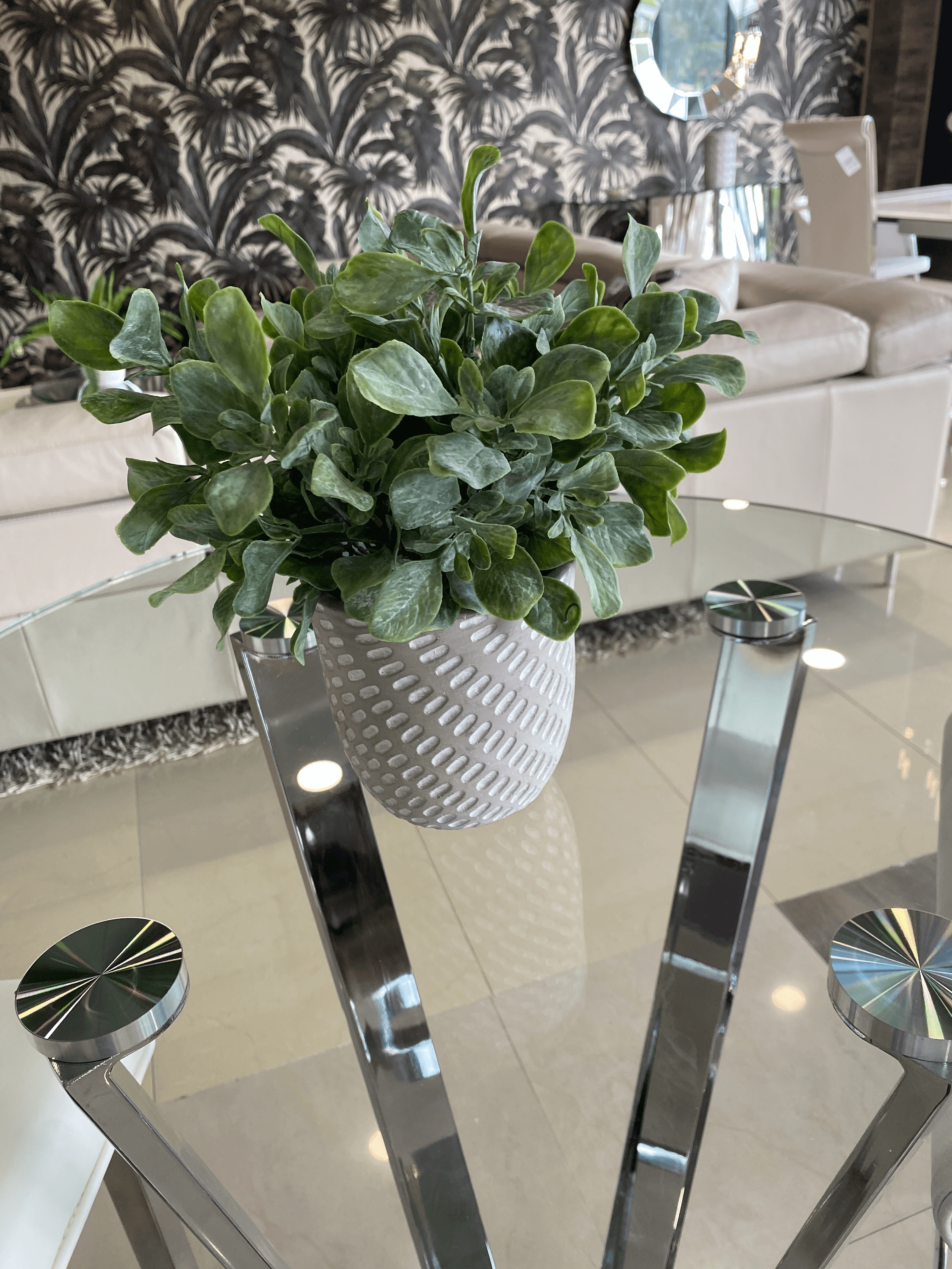 Planted Vase - Euro Living Furniture
