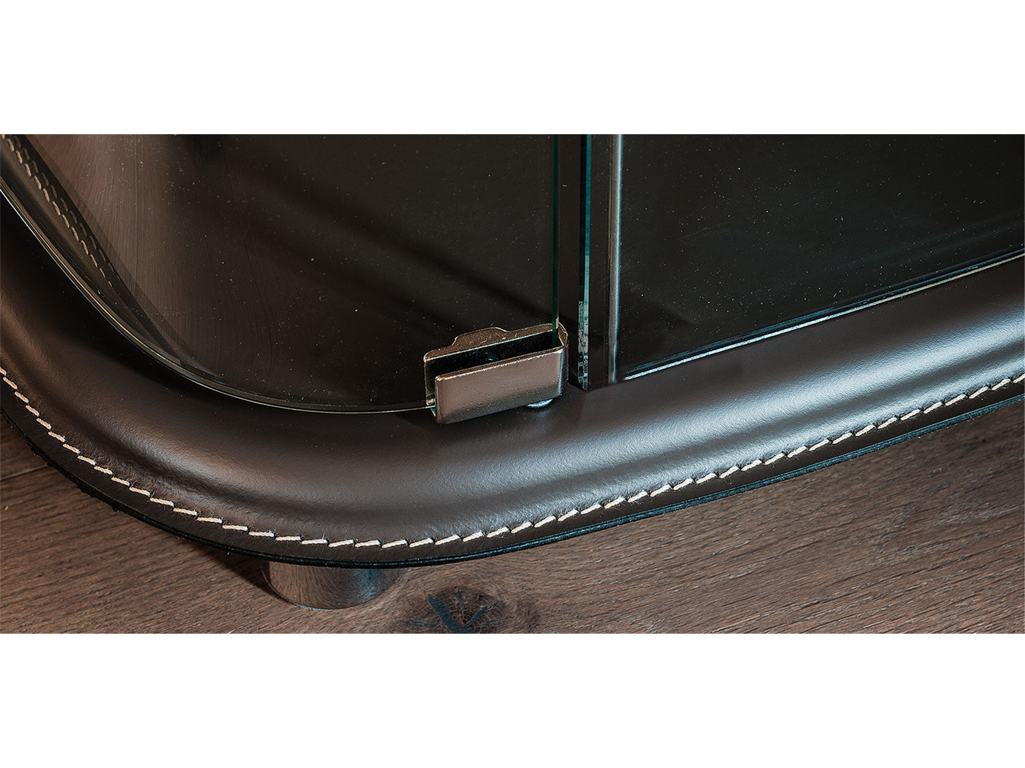 Concerto Glass Curio - Euro Living Furniture