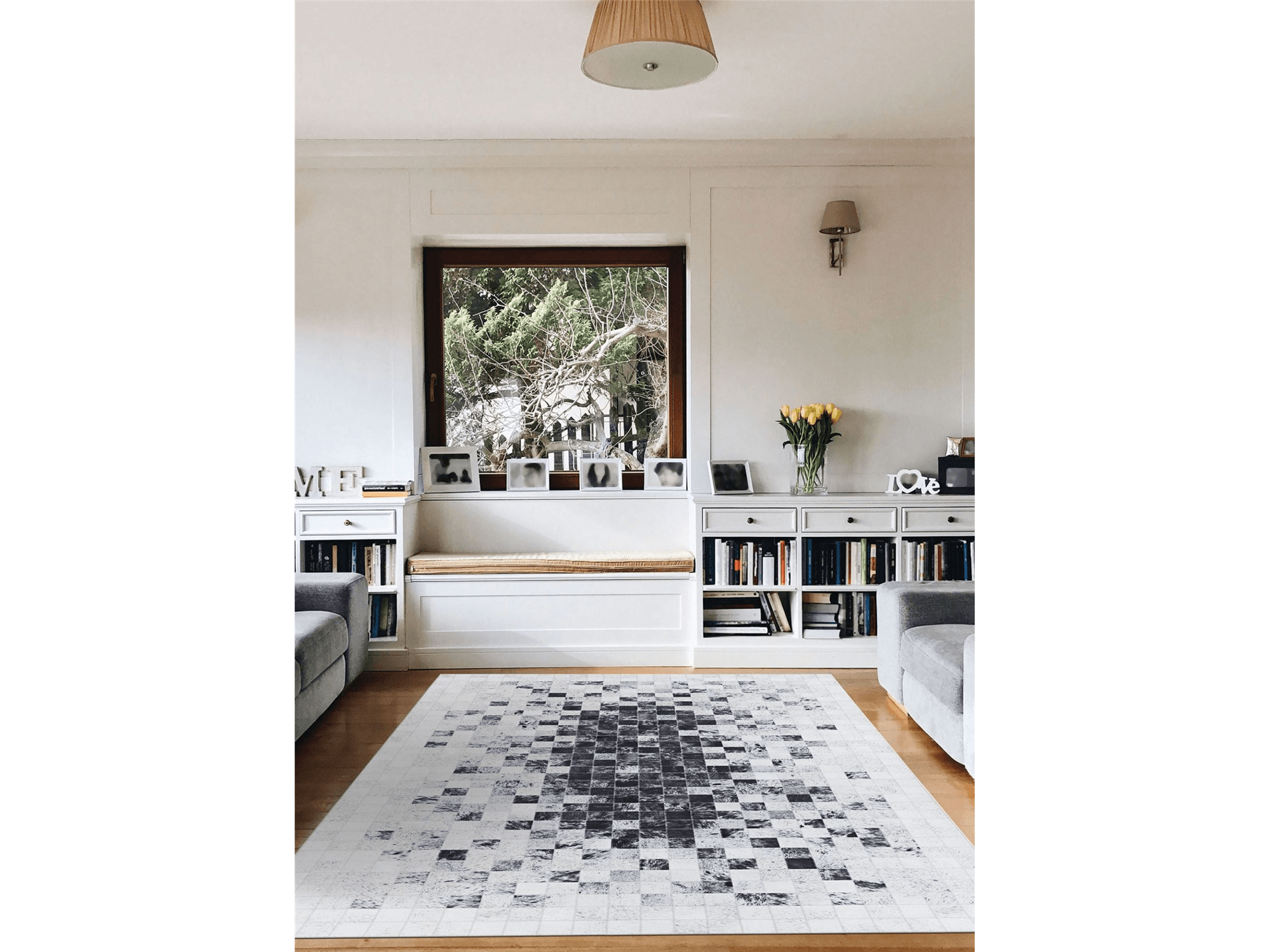 Tetris Blocks Area Rug - Euro Living Furniture