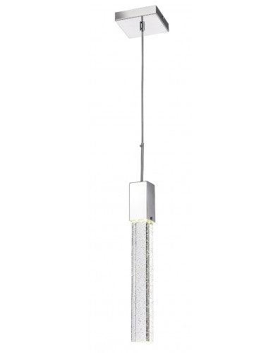 KAY - LED LIGHT CASCADING - SQUARE CRYSTAL PENDANTS - Euro Living Furniture