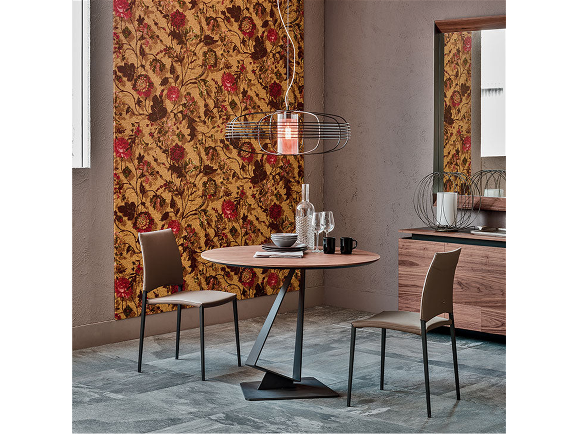 Roger Bistro Table - Euro Living Furniture