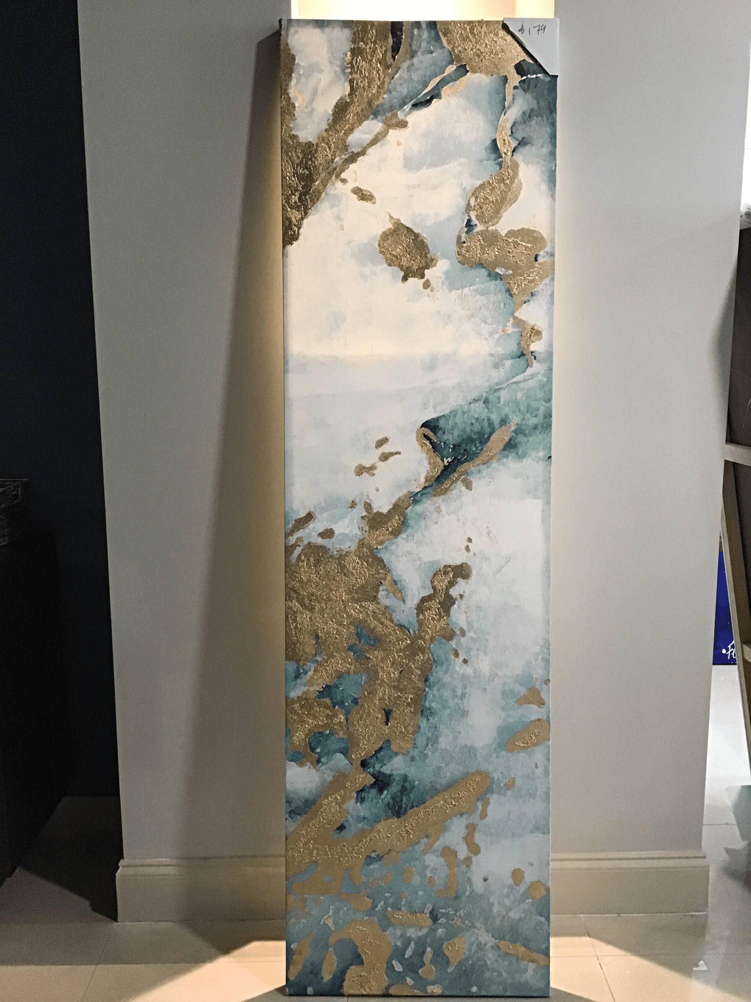 Wave Gold Art - Euro Living Furniture