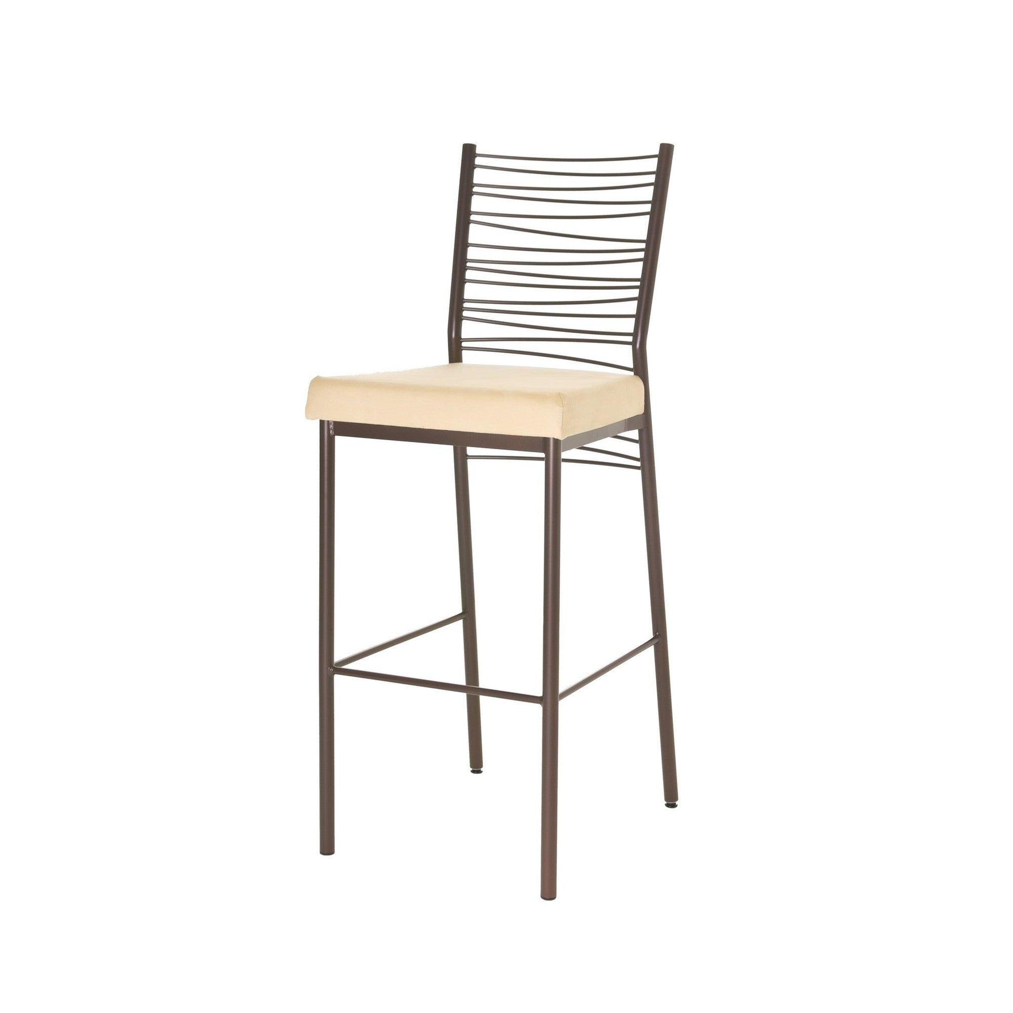 Crescent Non swivel stool - Euro Living Furniture
