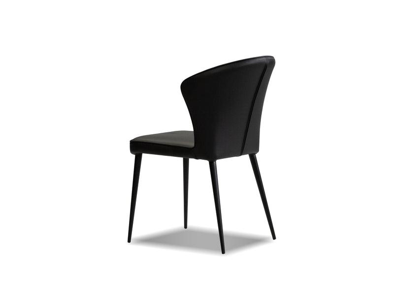 ARIANA DINING CHAIR BLACK - Euro Living Furniture