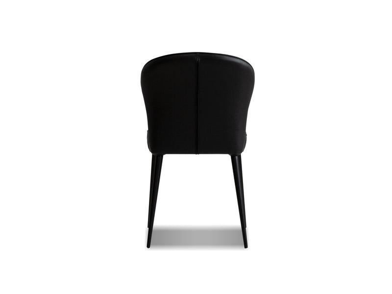 ARIANA DINING CHAIR BLACK - Euro Living Furniture