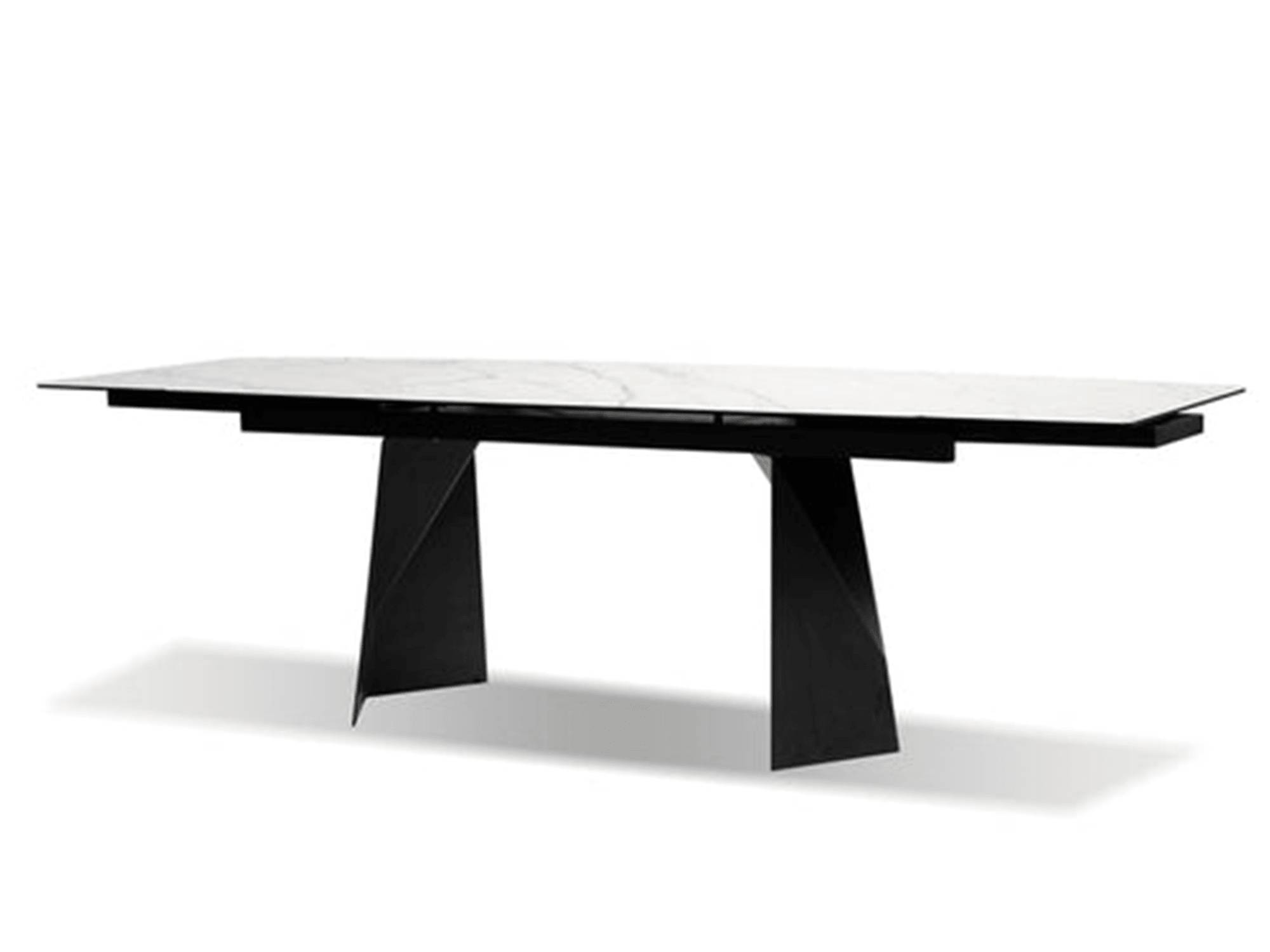 Prisma Dining Table 71" -102" W x 38" D - Euro Living Furniture