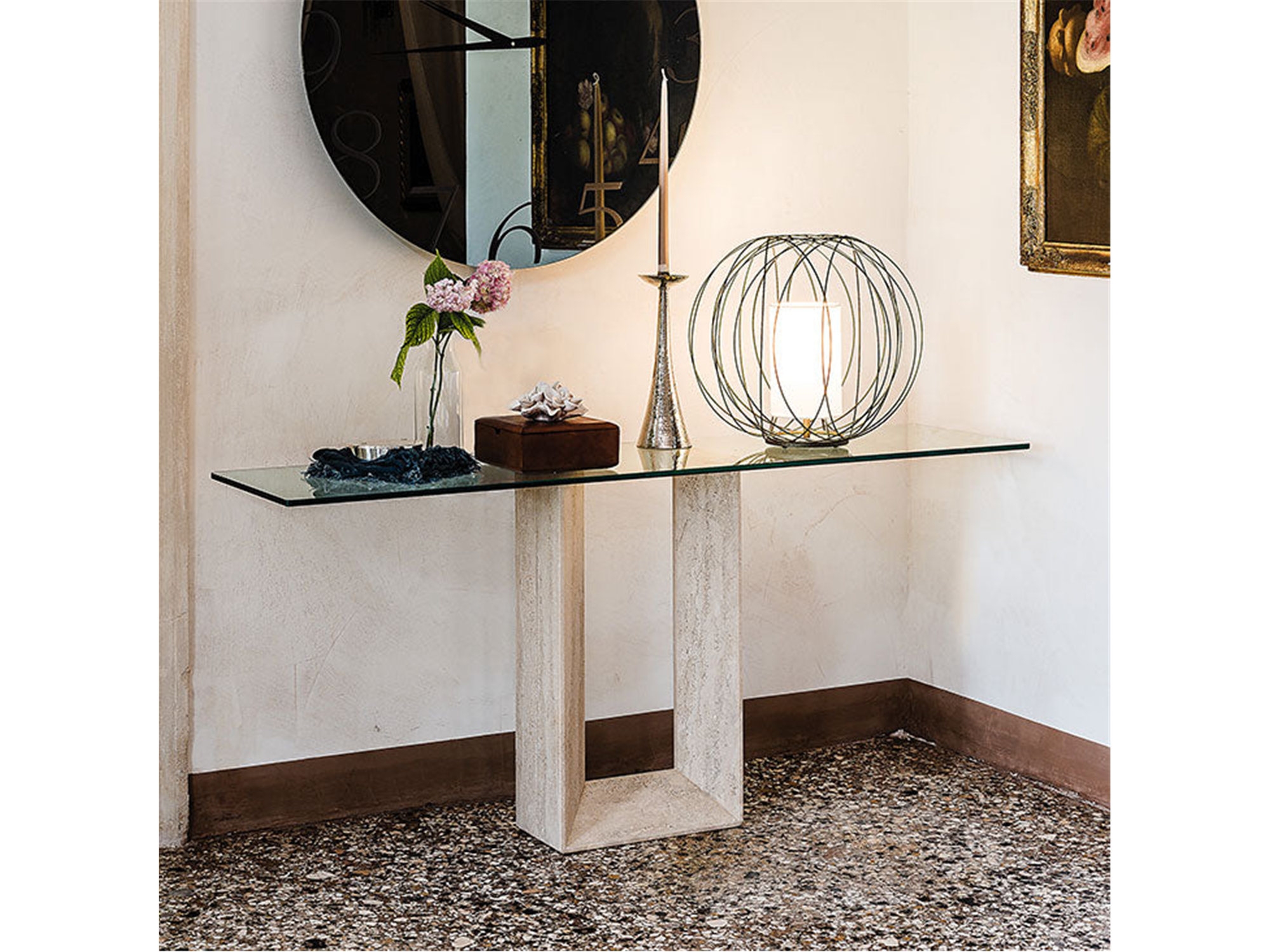 Diapason Console Table - Euro Living Furniture