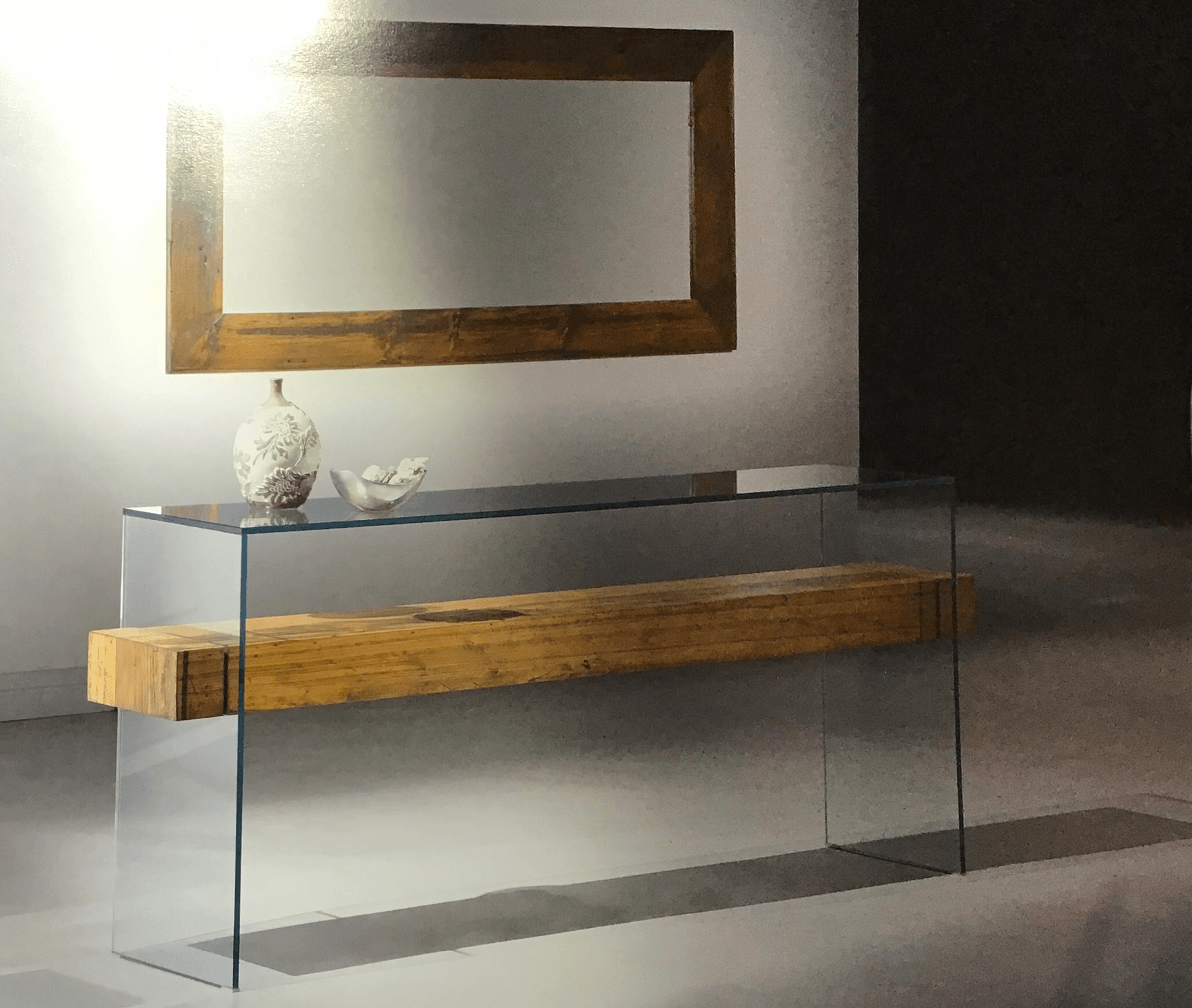 Squadrus Console Table - Euro Living Furniture