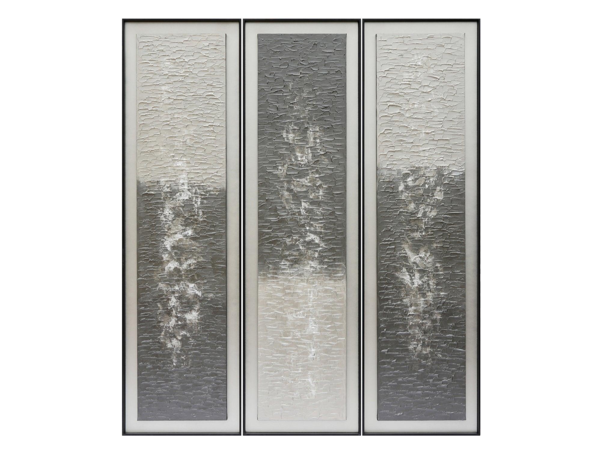 Sergi Oil Painting- Set of 3 - Euro Living Furniture