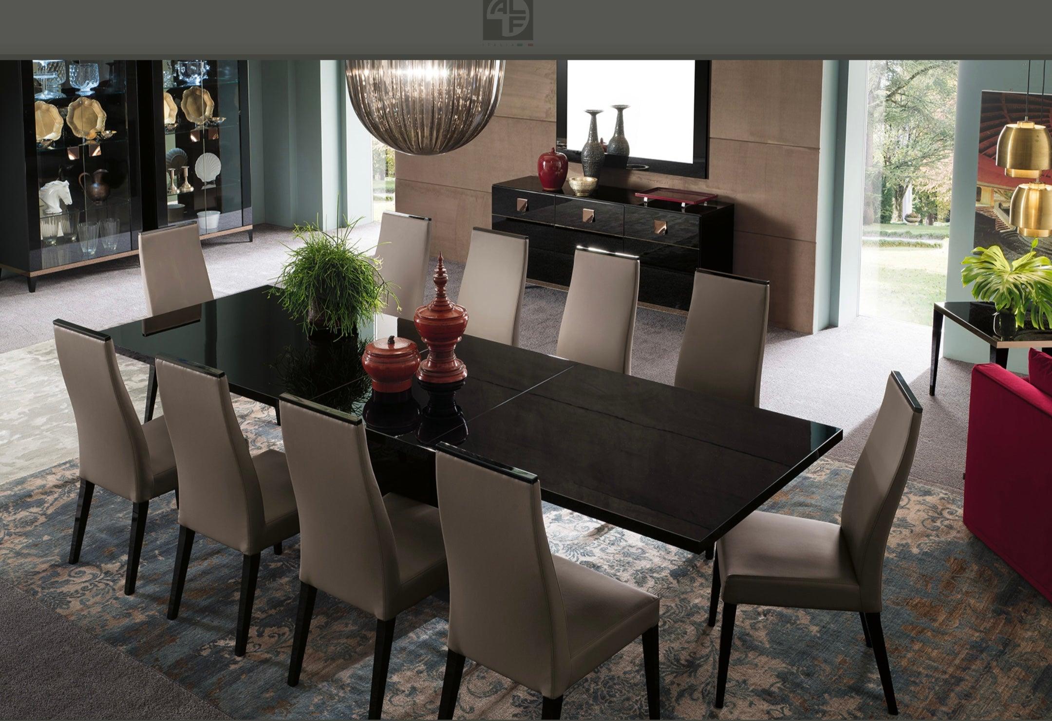 Glamour dining table 2 sizes option - Euro Living Furniture