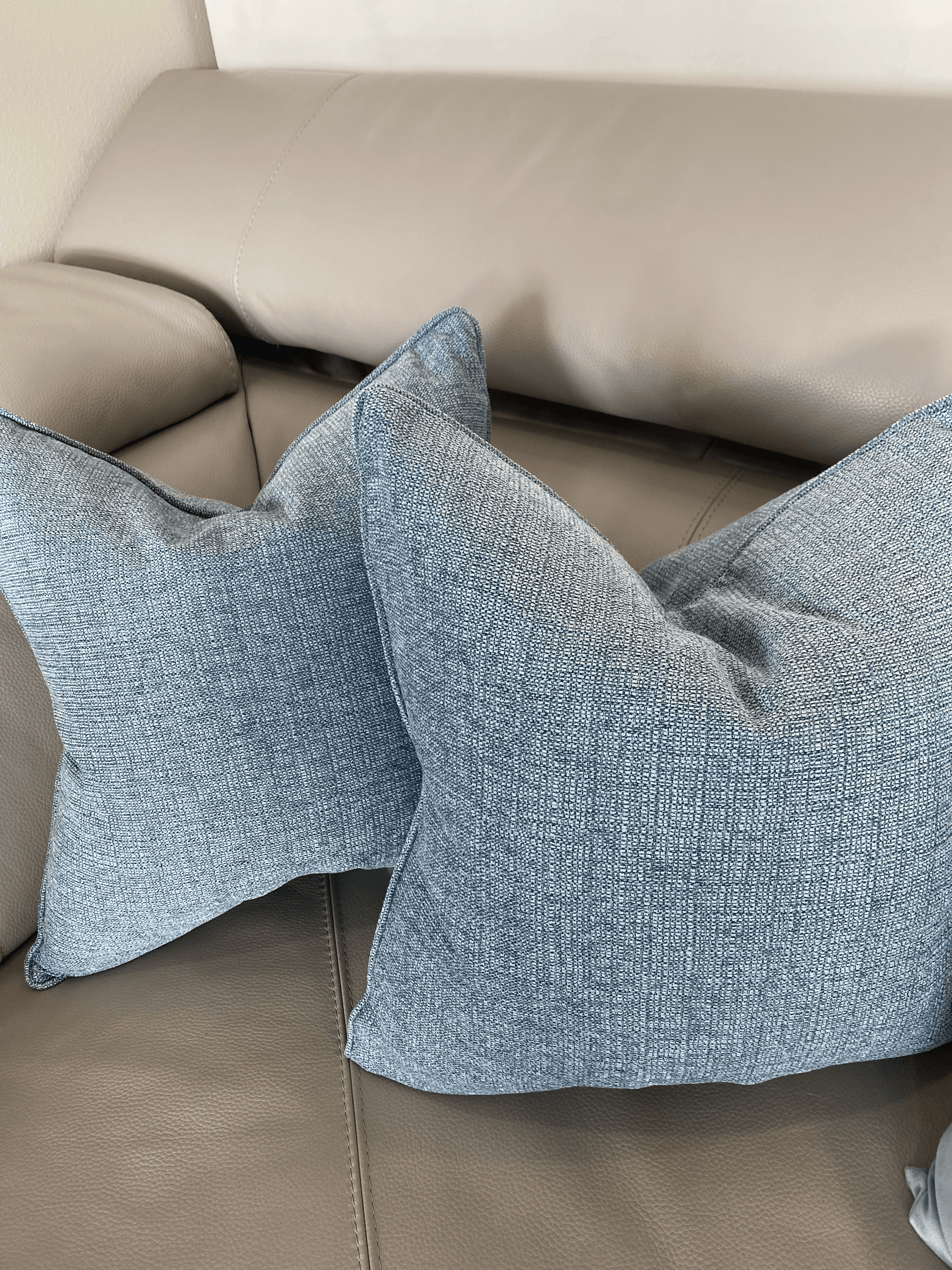 Light Blue Pillows - Euro Living Furniture