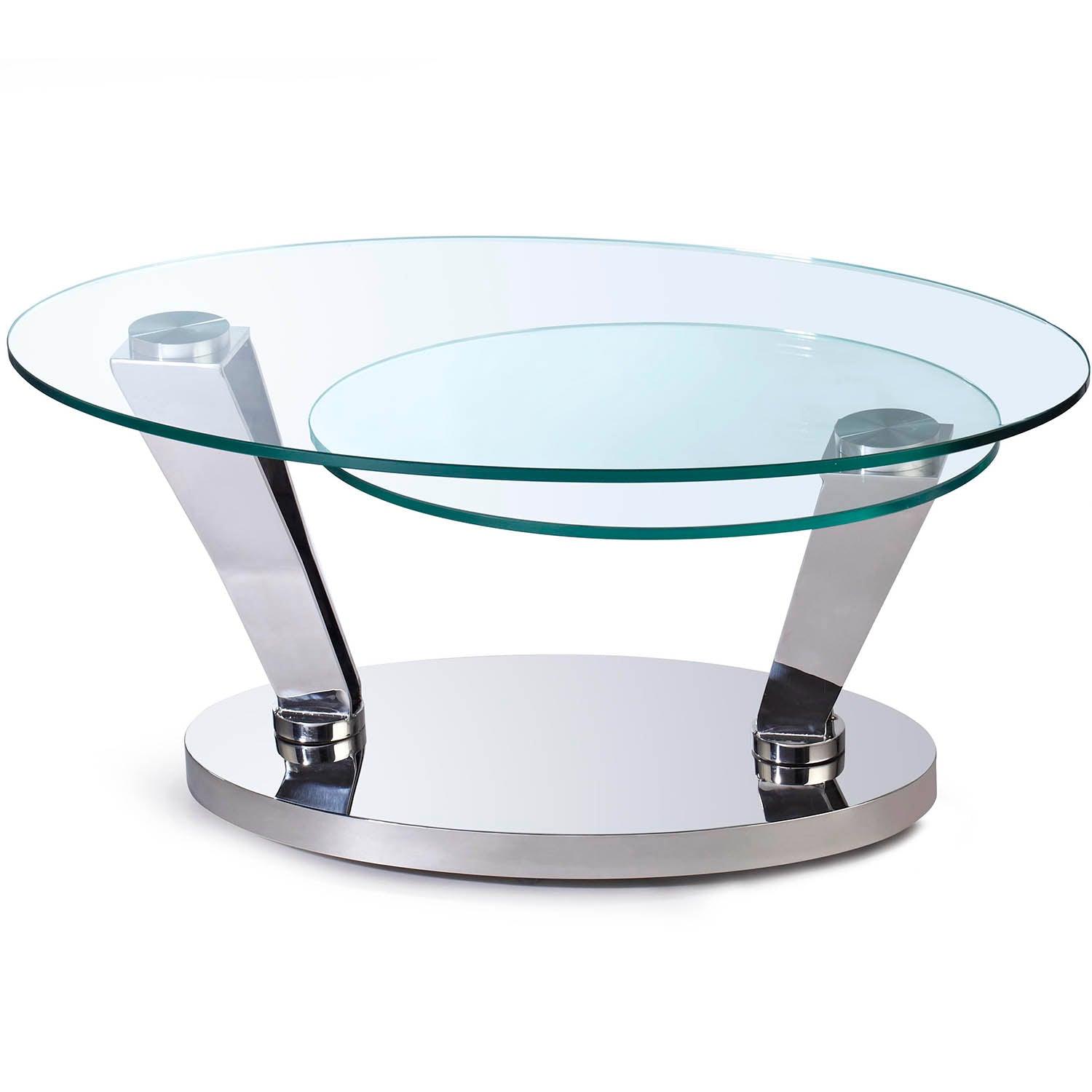 Clair Rotating Coffee Table - Euro Living Furniture