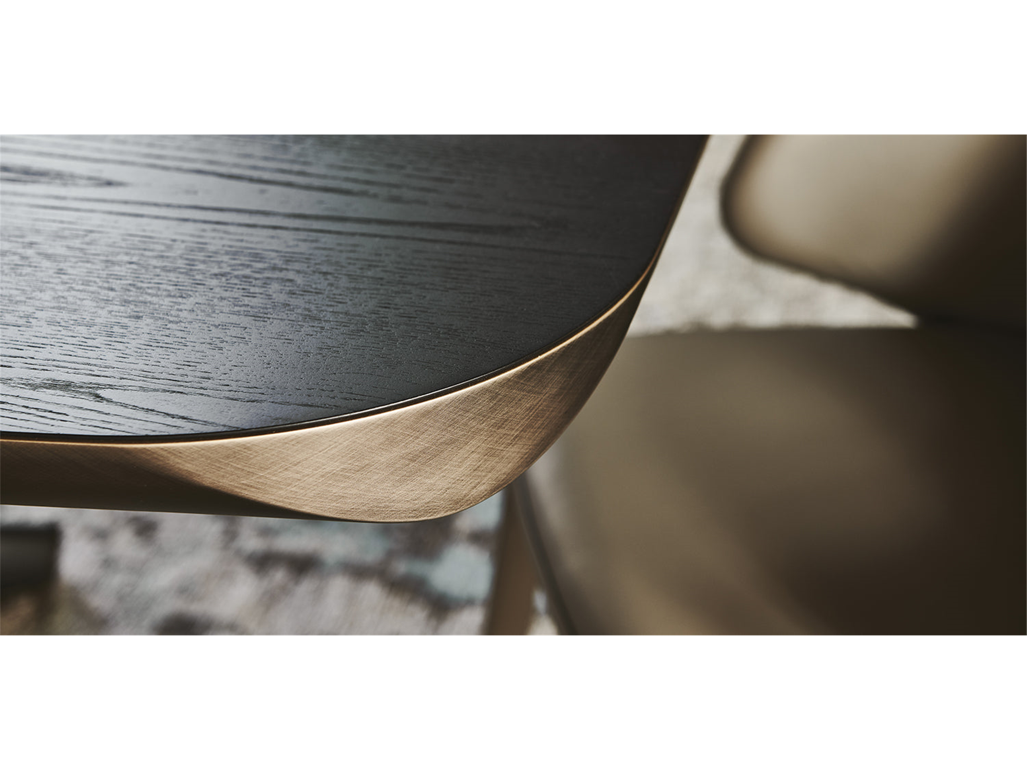 Planer Wood Dining Table - 118"W - Euro Living Furniture