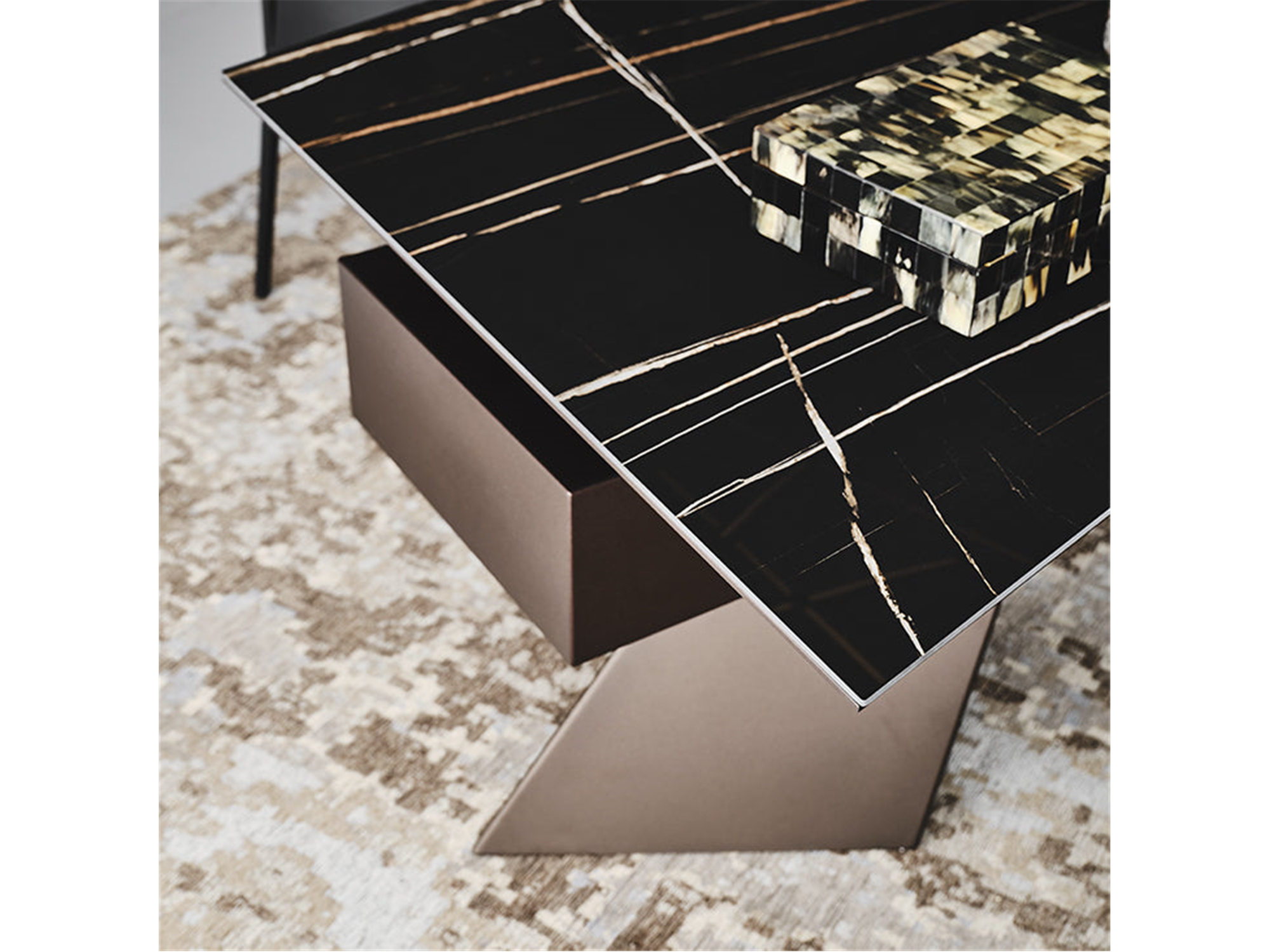 Nasdaq Keramik Desk - Euro Living Furniture