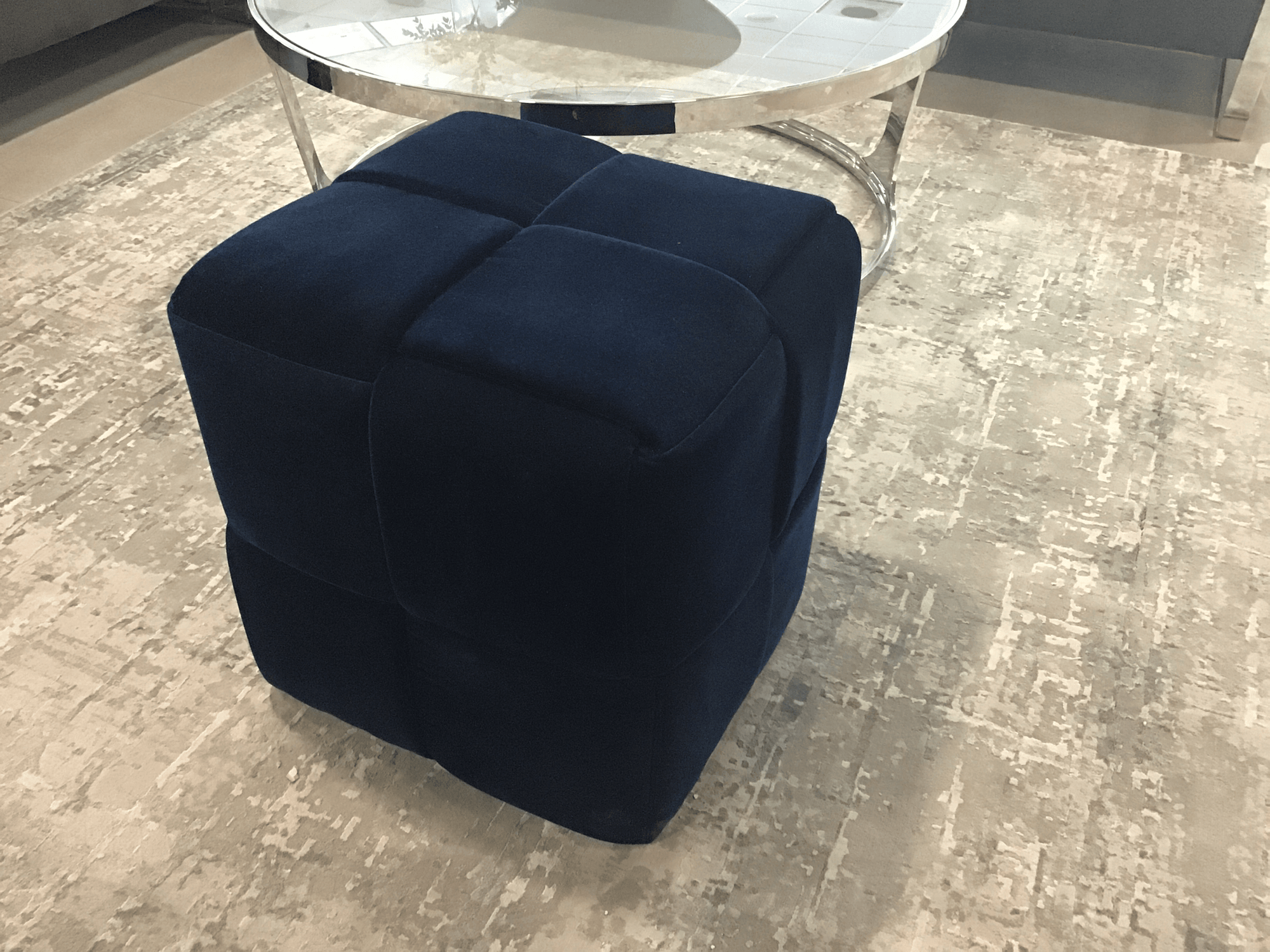 Cube  ottoman - Euro Living Furniture