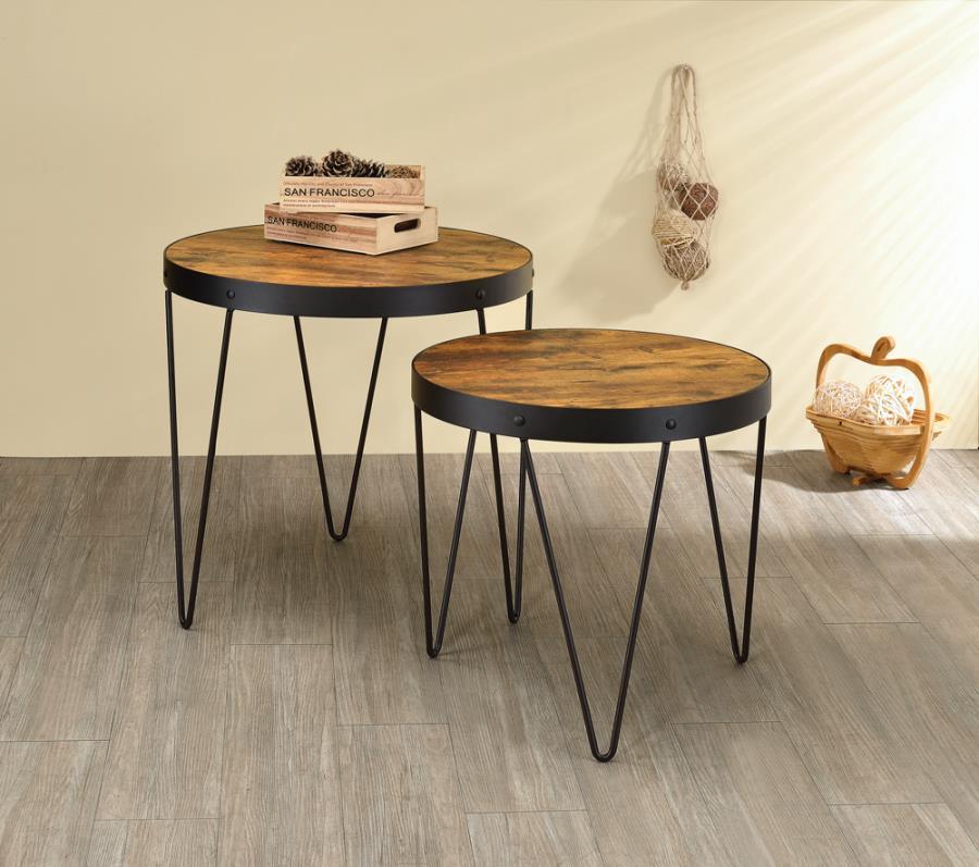 Santi End Tables (Set of 2) - Euro Living Furniture