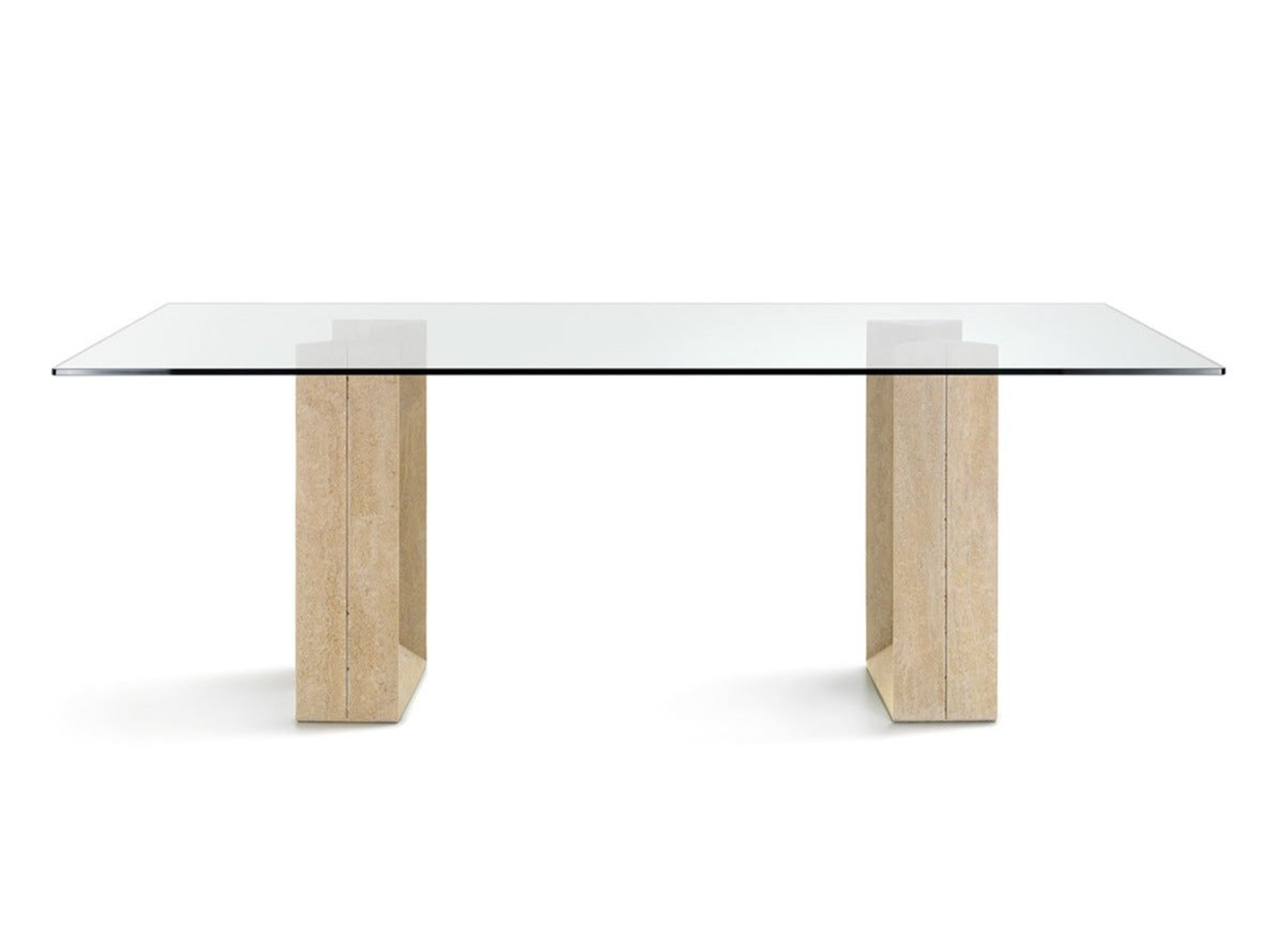 Dispason Dining Table - 94"W - Euro Living Furniture