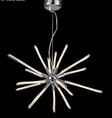 Pyramid crystal chandelier - Euro Living Furniture