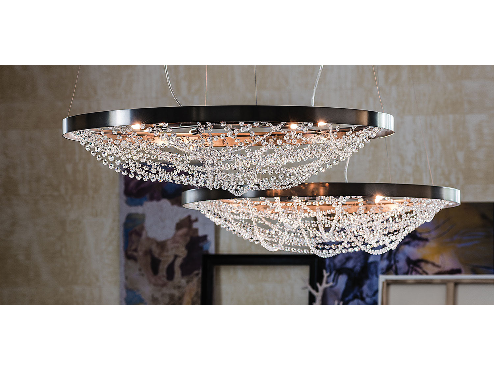 Cristal Chandelier - Euro Living Furniture
