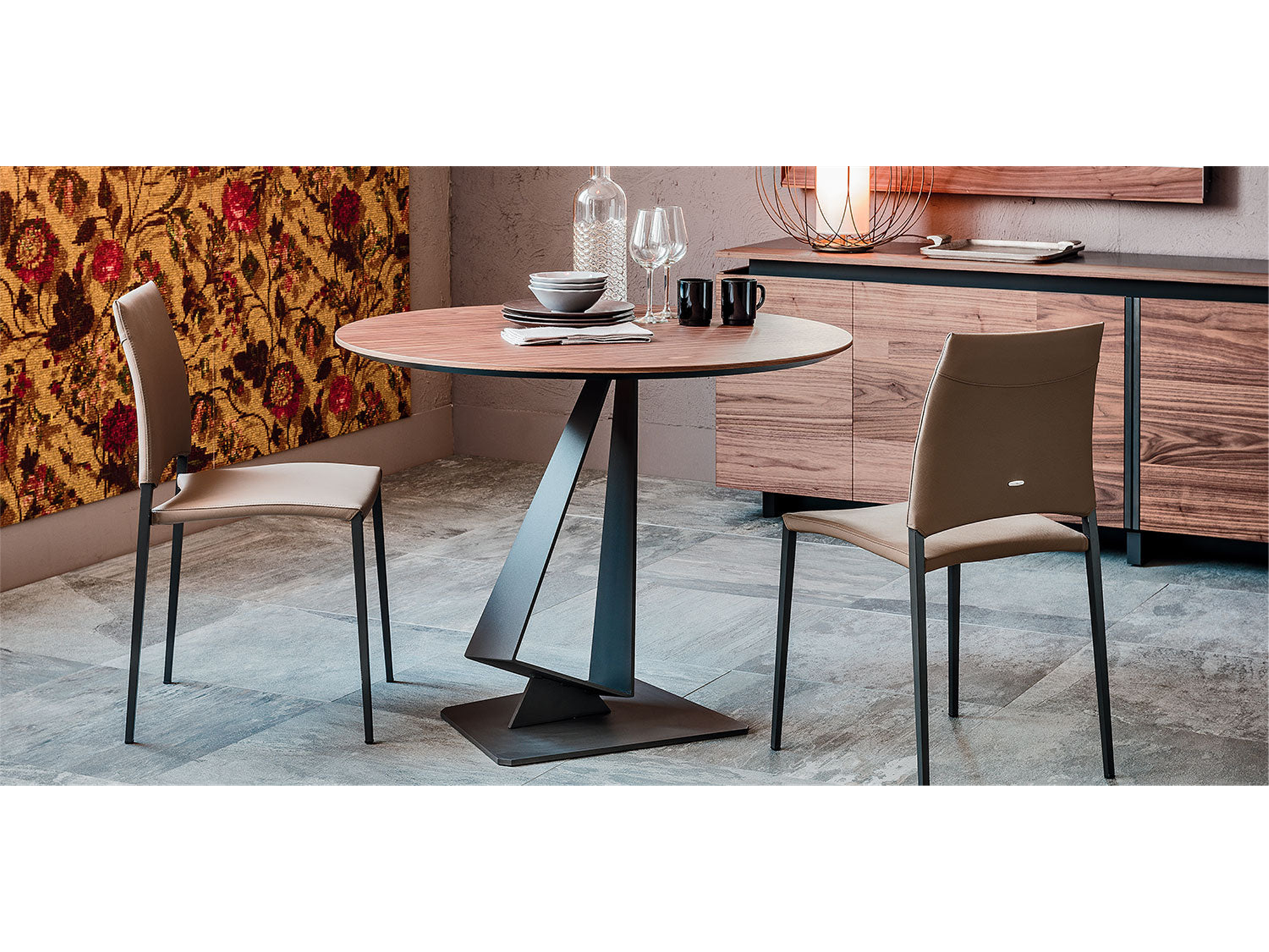Roger Bistro Table - Euro Living Furniture