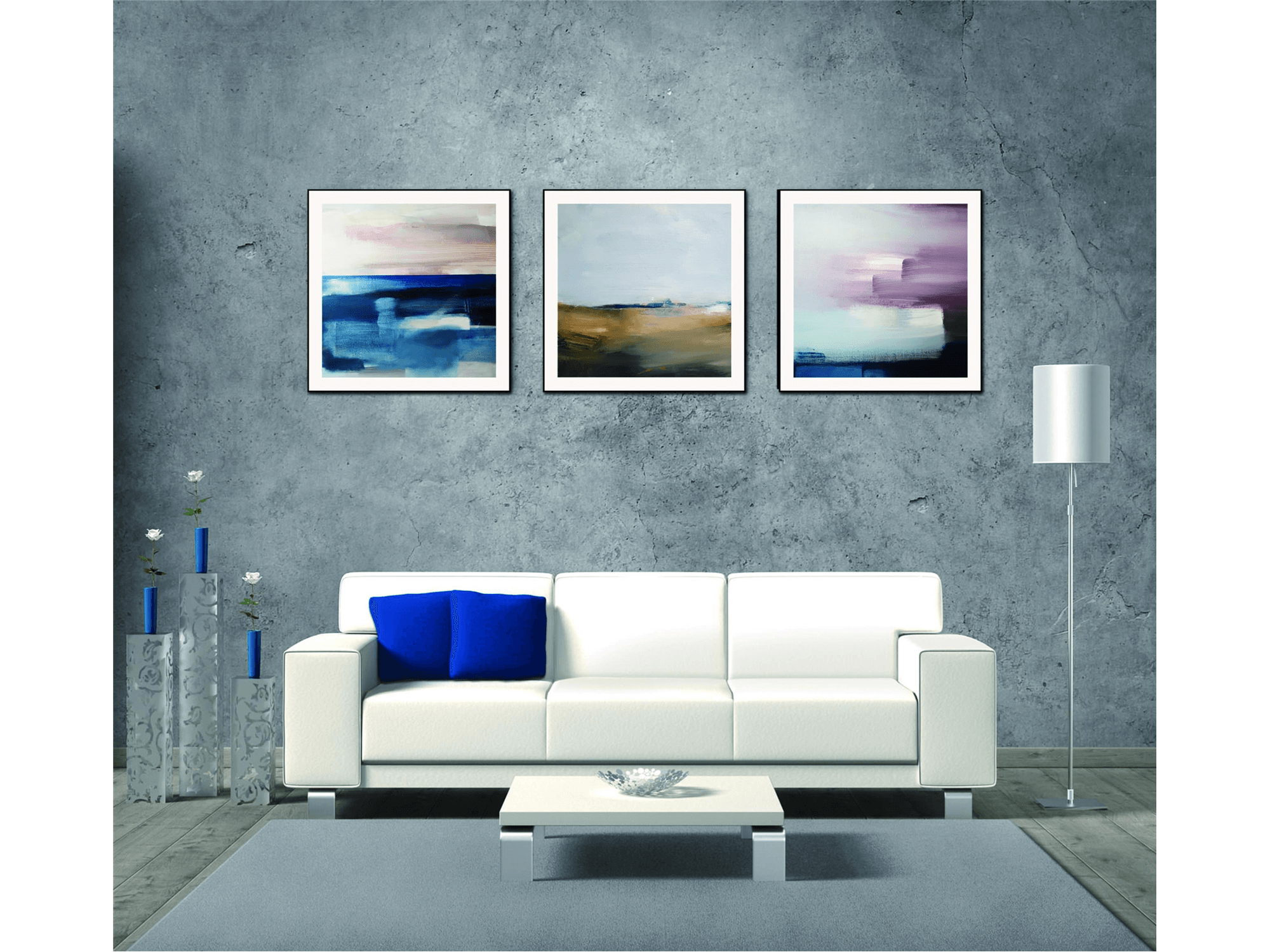 Hubert Canvas Wall Art - Euro Living Furniture
