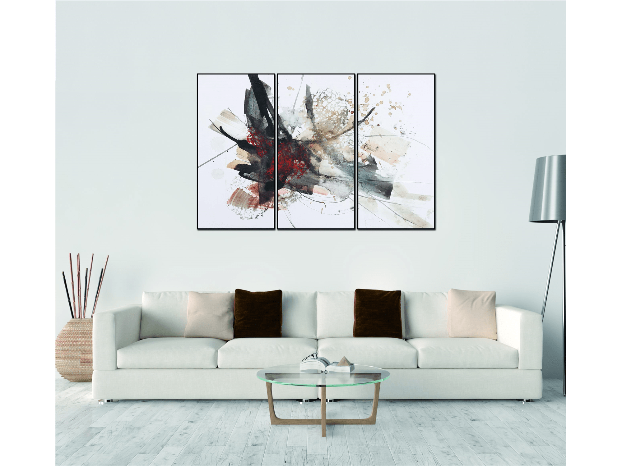 Leyton Canvas Wall Art - Euro Living Furniture