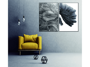 Natalia Canvas Wall Art - Euro Living Furniture