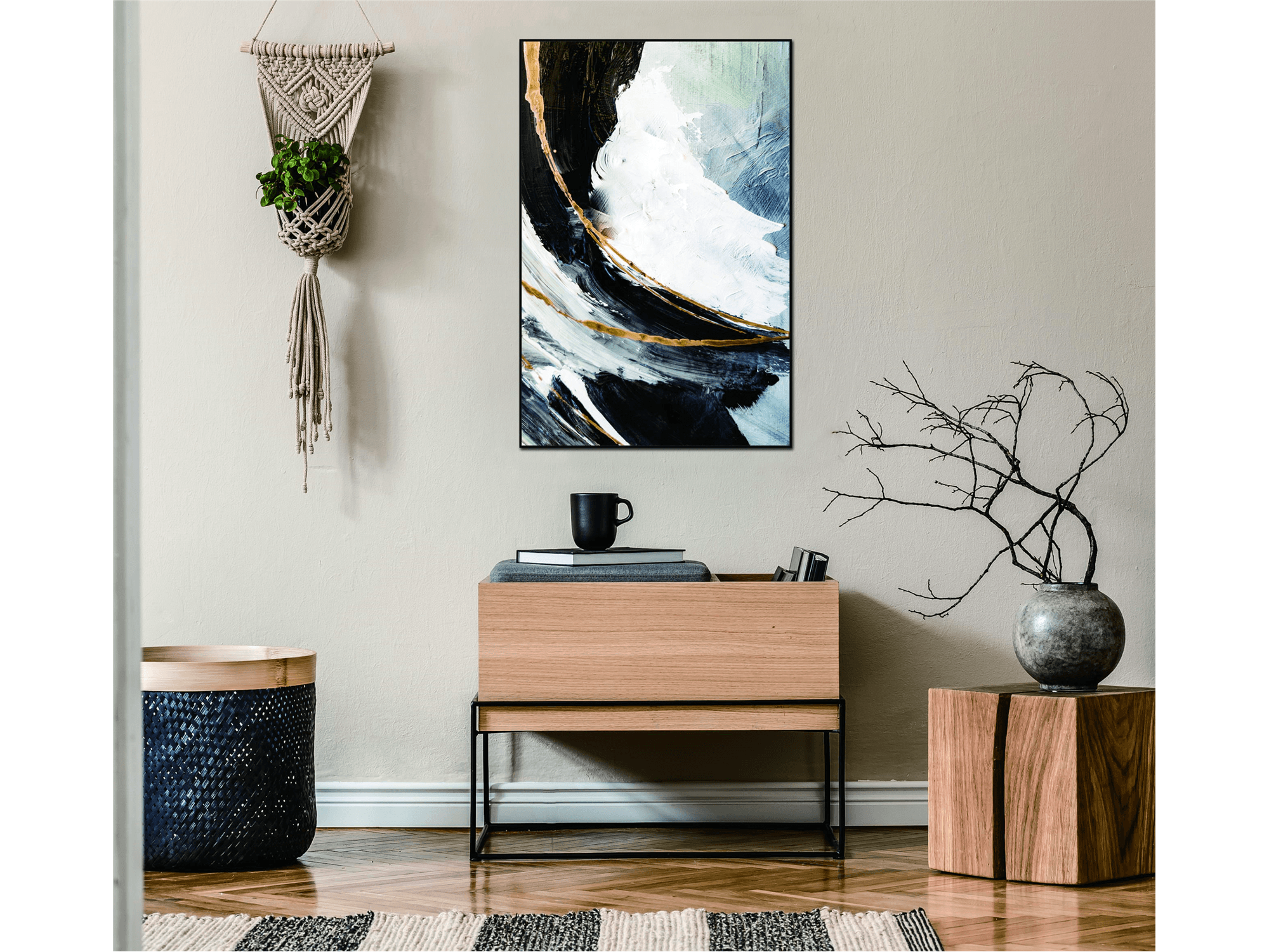 Dwight Canvas Wall Art - Euro Living Furniture