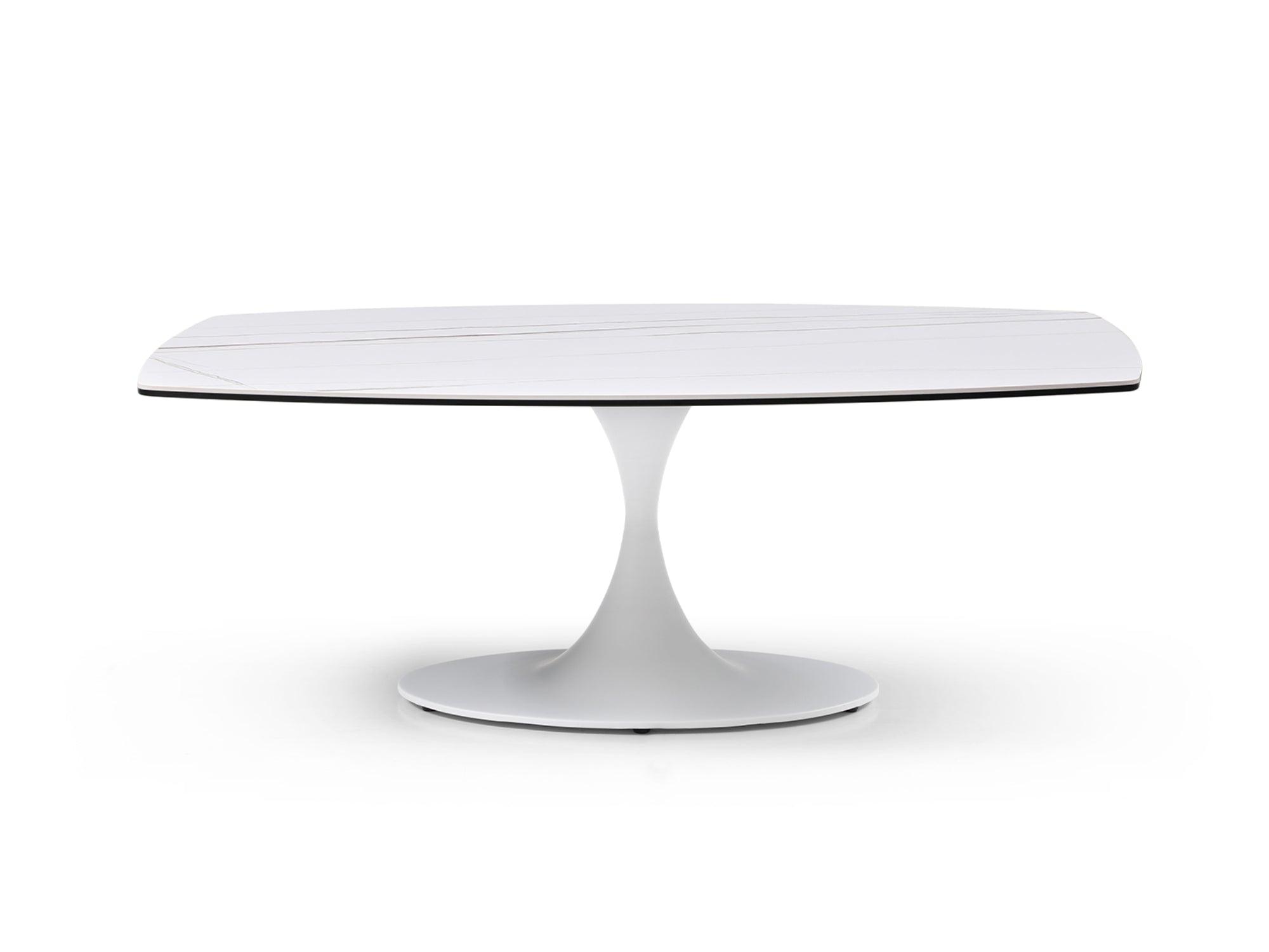 Amarosa Coffee Table White - Euro Living Furniture